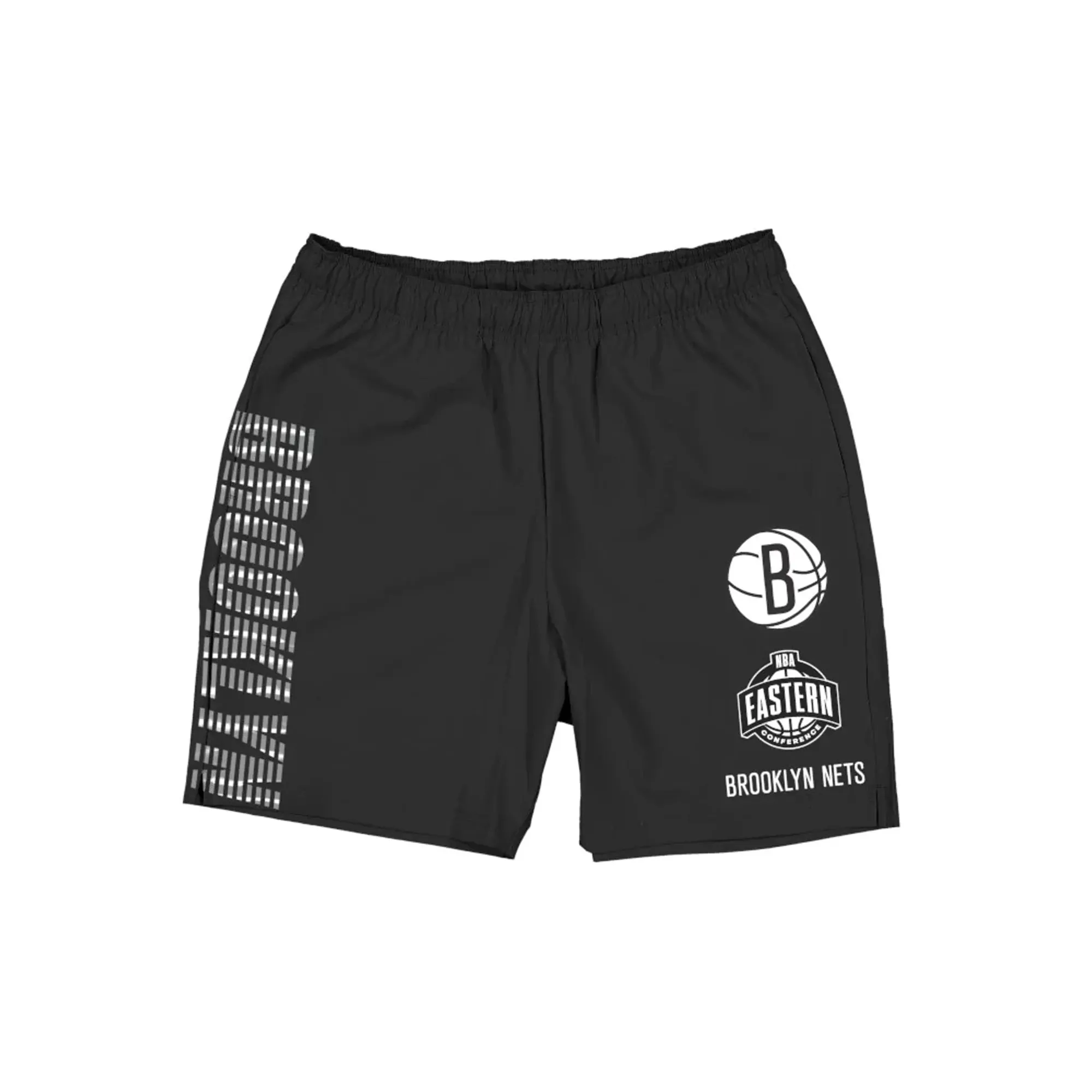 Brooklyn Nets NBA Match Black Oversized Shorts New Era Cap adult unisex