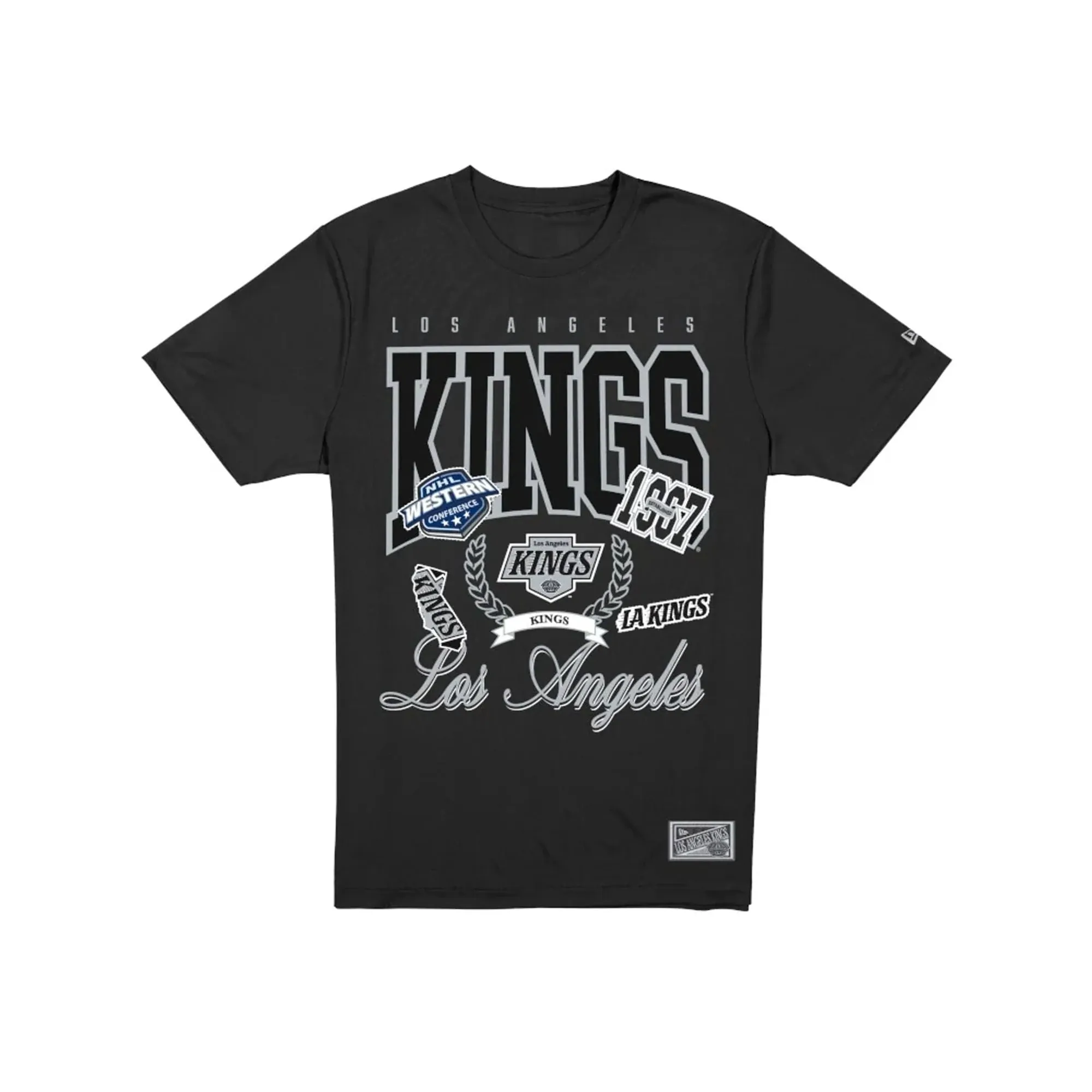 LA Kings NHL Sport Classic Black T-Shirt New Era Cap adult unisex