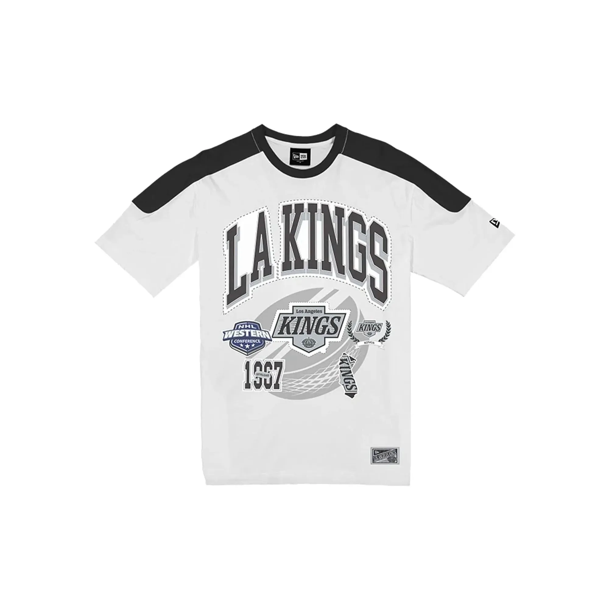 LA Kings NHL Sport Classic White T-Shirt New Era Cap adult unisex
