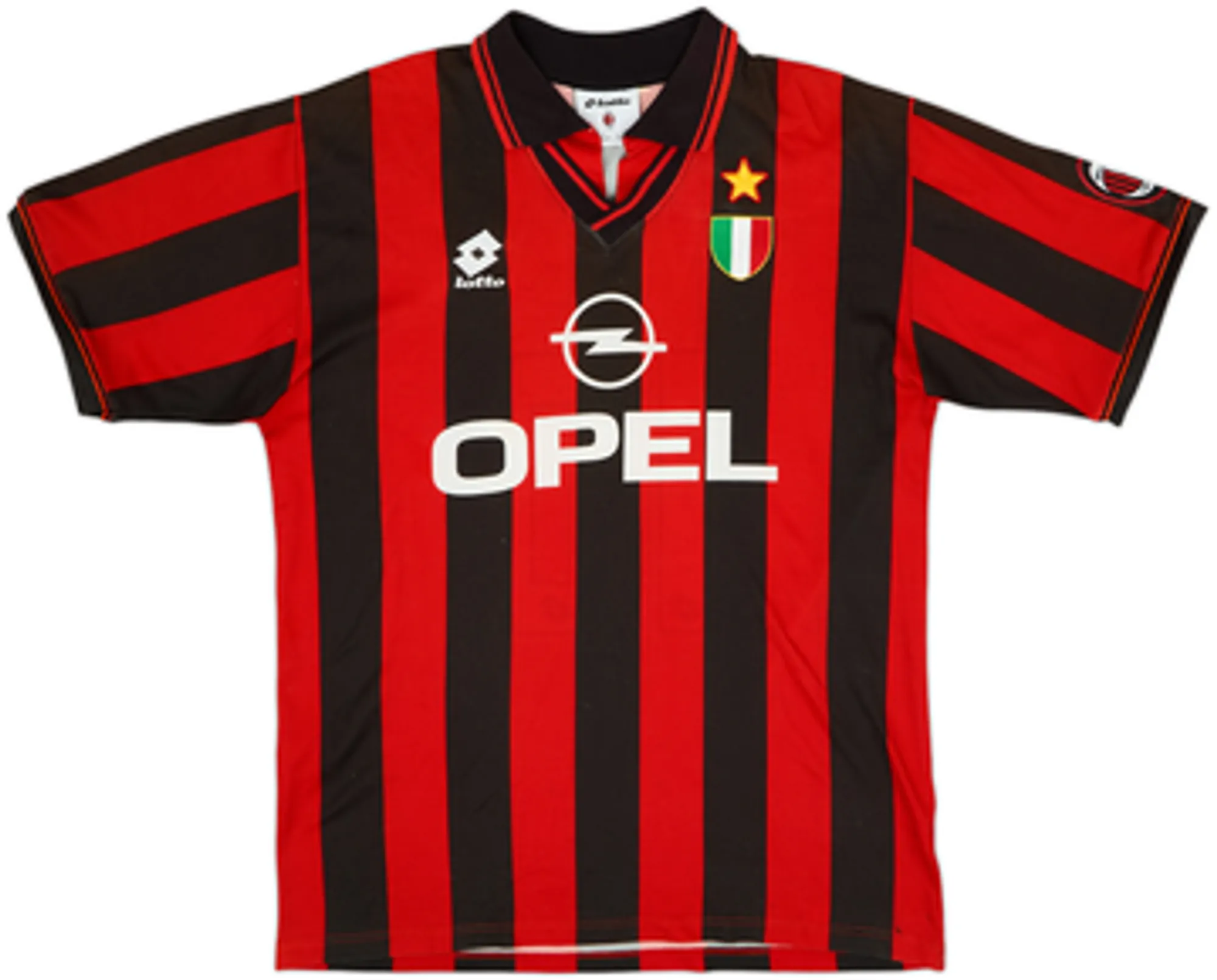 1996-97 AC Milan Home Shirt Savicevic #10 - 7/10 - (L)