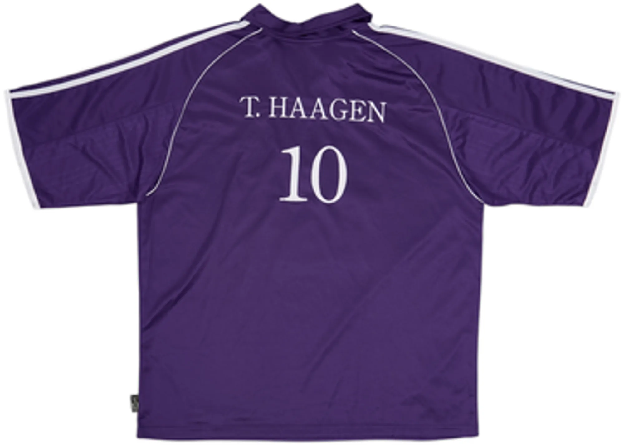 1999-00 Anderlecht Away Shirt T.Haagen #10 - 9/10 - (XL)