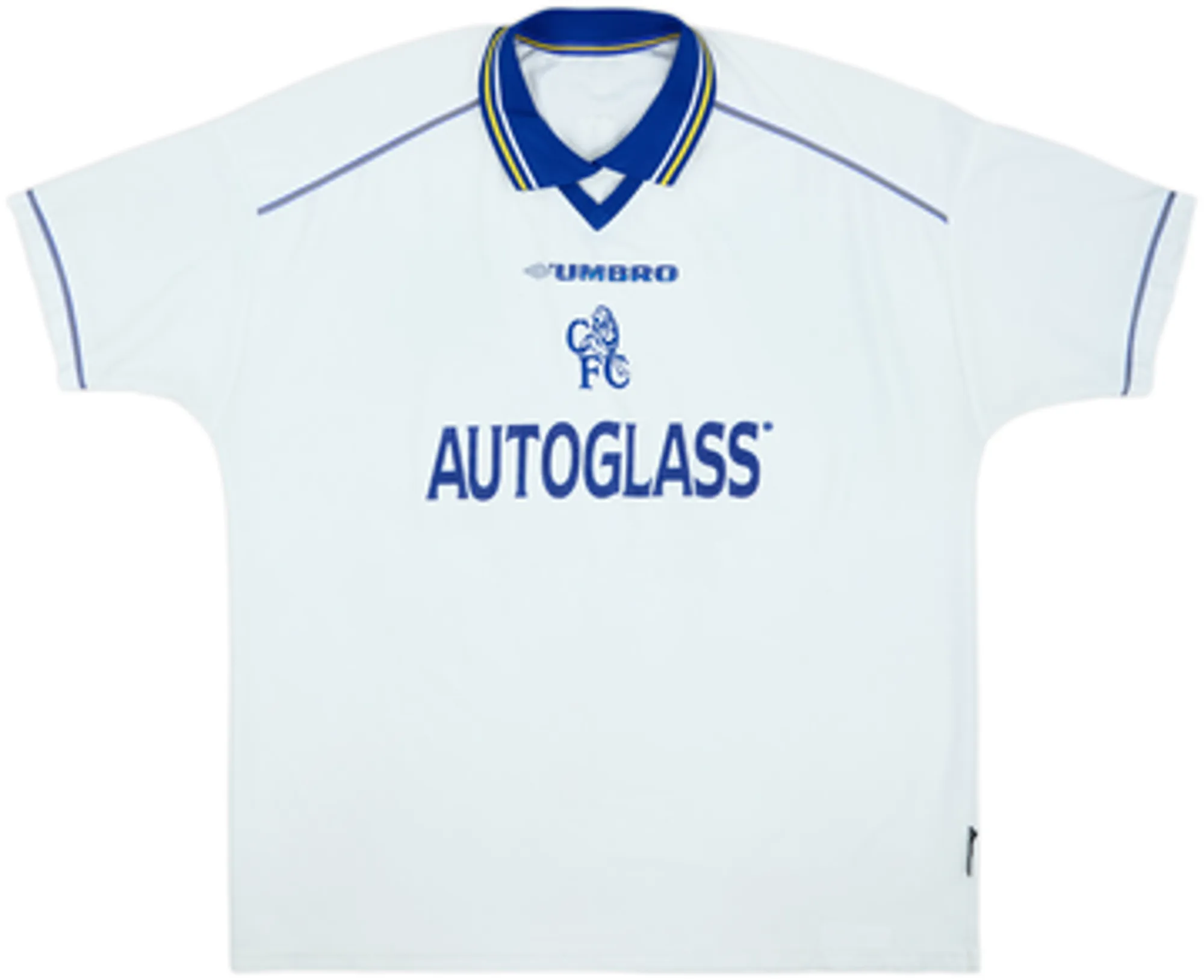 1998-00 Chelsea Away Shirt Laudrup #7 - 7/10 - (XL)