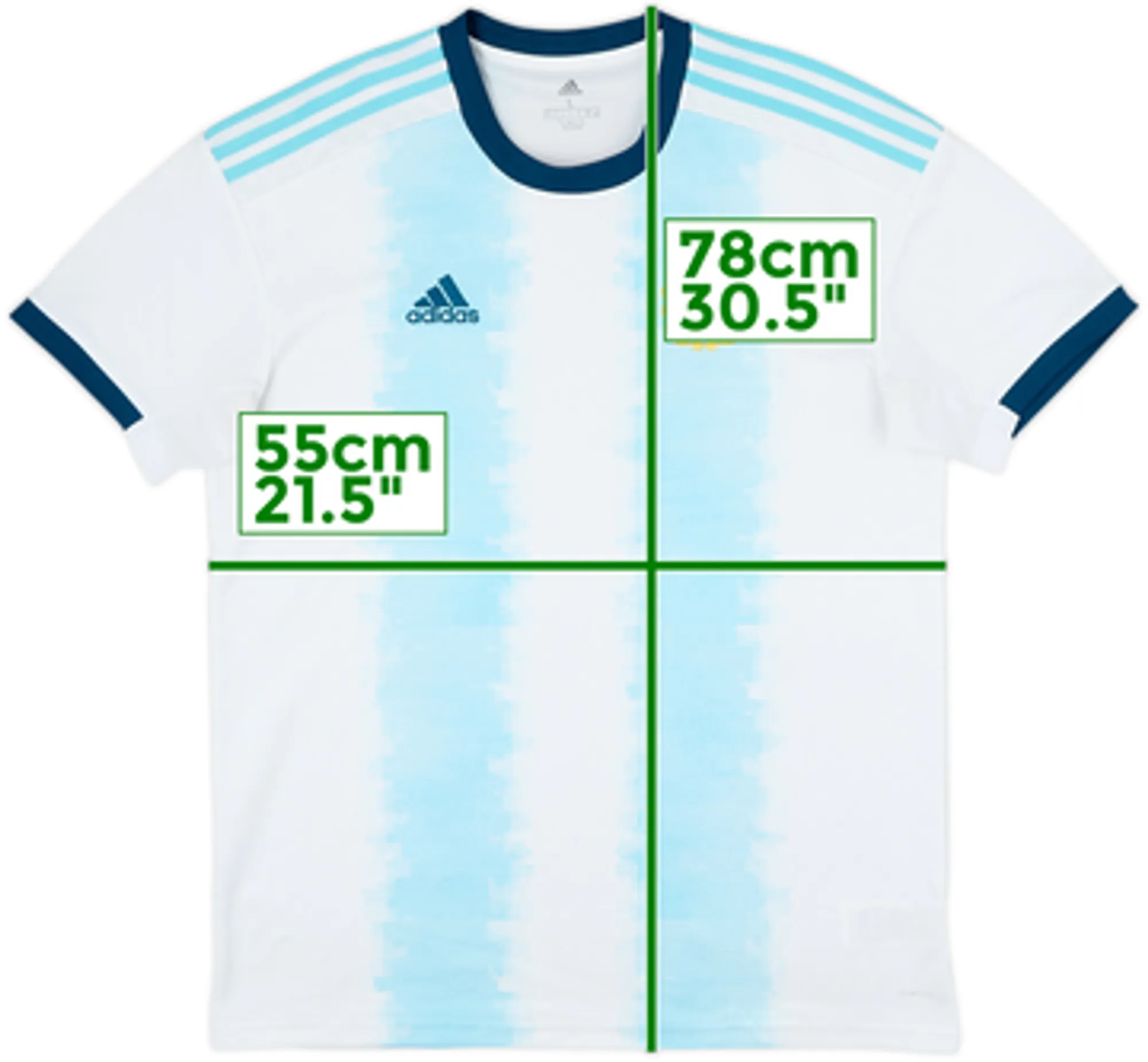 2019-20 Argentina Home Shirt - 7/10 - (M)