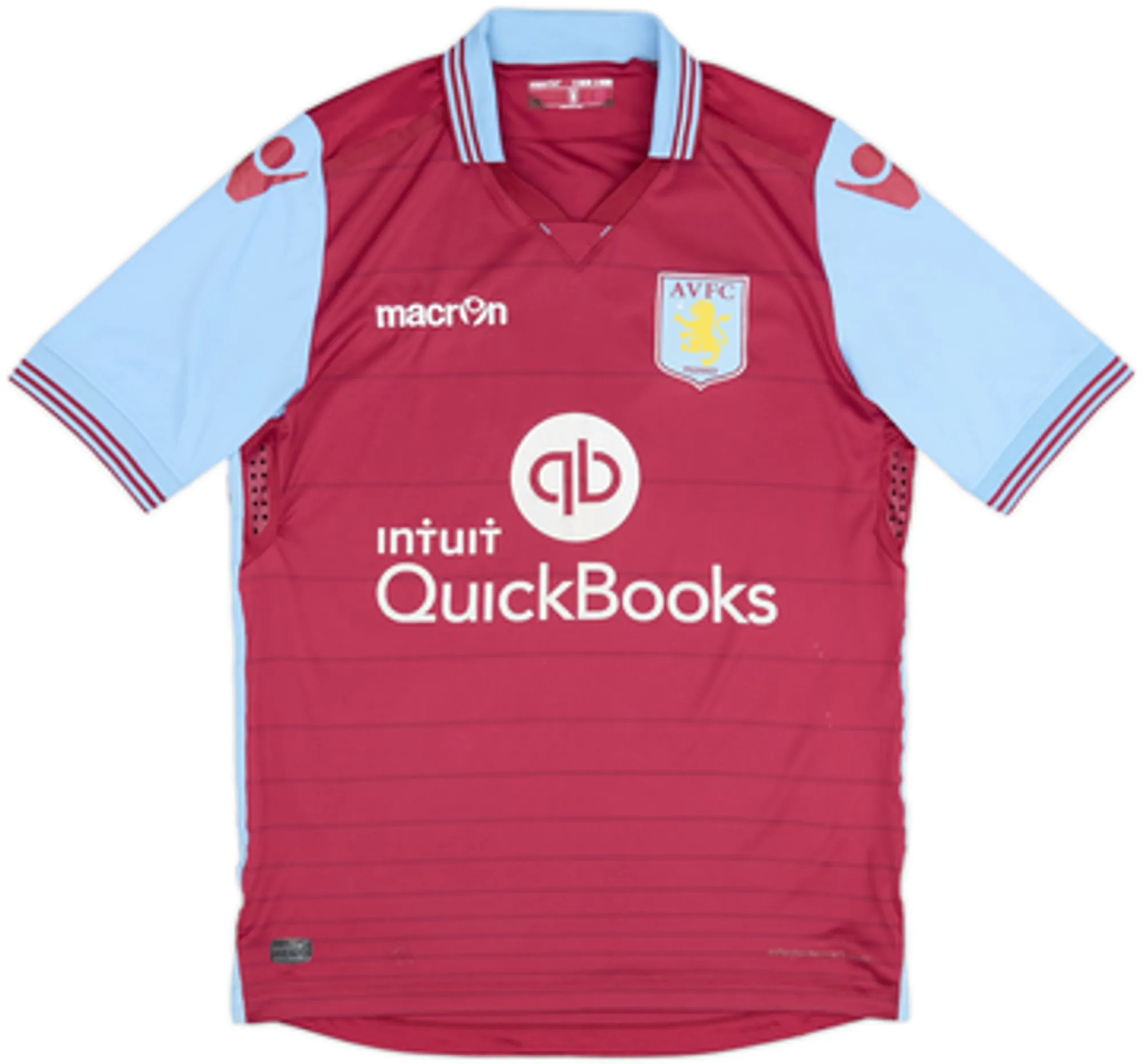 2015-16 Aston Villa Home Shirt Grealish #40 - 5/10 - (S)