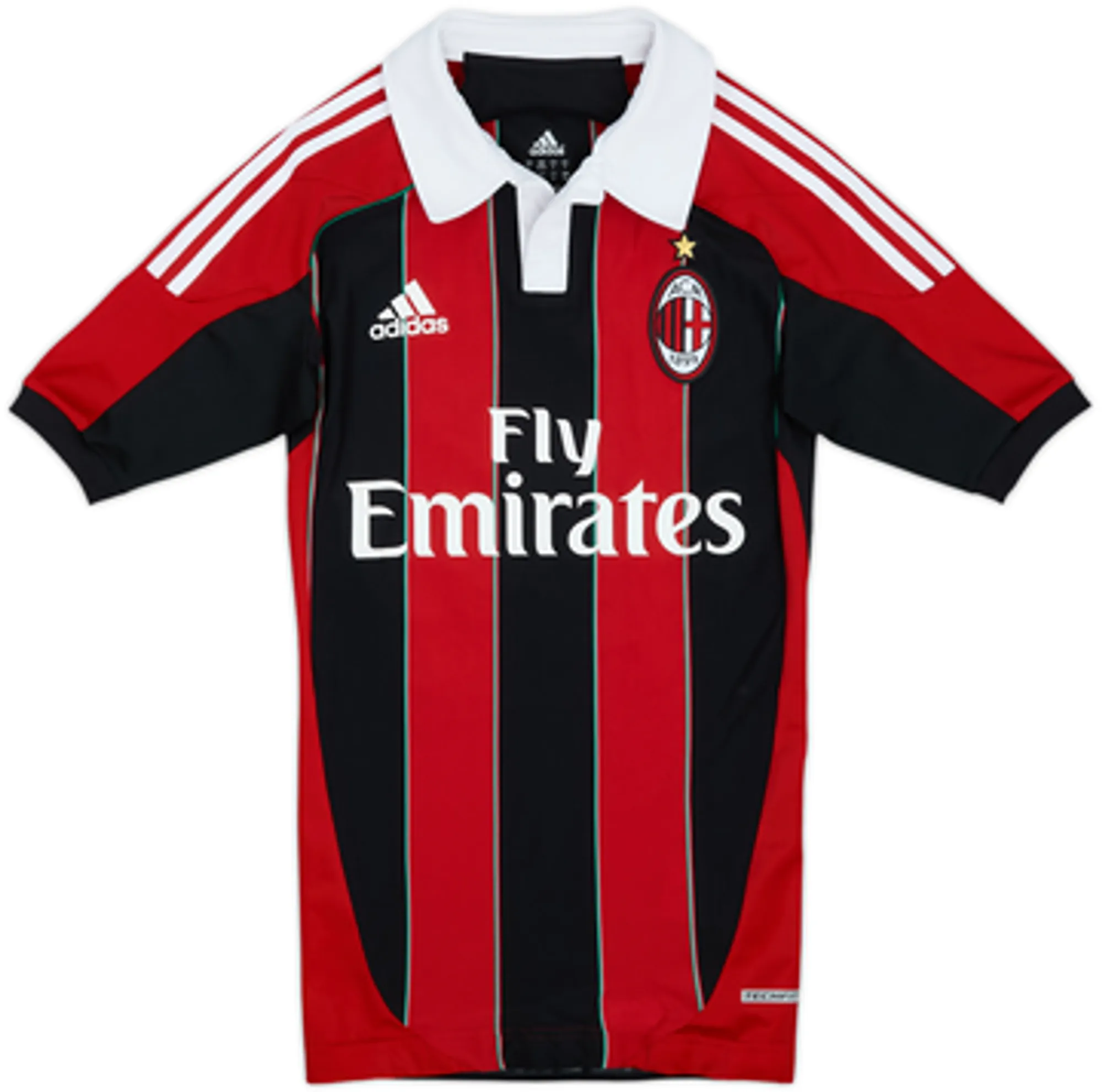 2012-13 AC Milan TechFit Player Issue Home Shirt Prince #10 - 8/10 - (S)