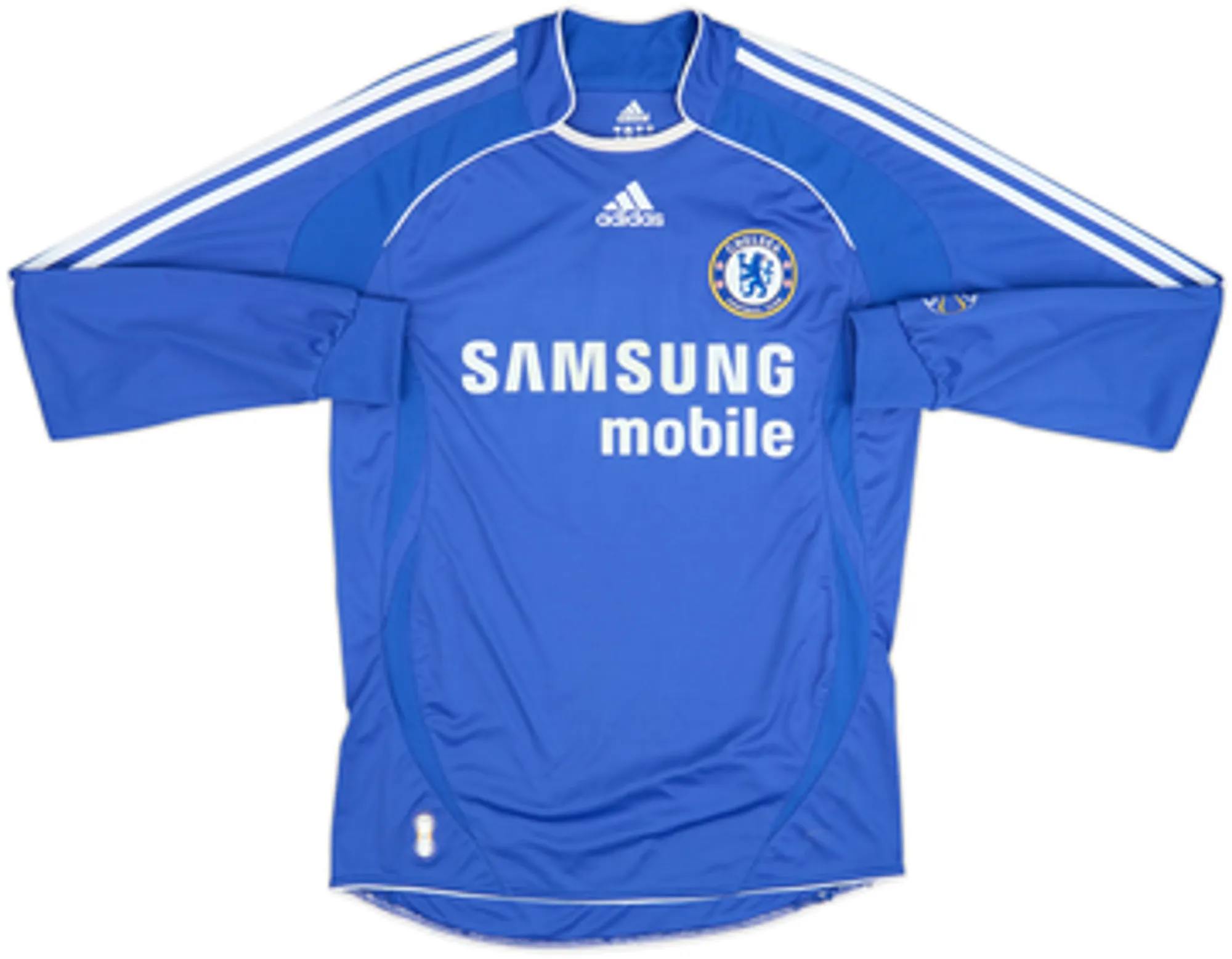 2006-08 Chelsea Home L/S Shirt J.Cole #10 - 6/10 - (S)