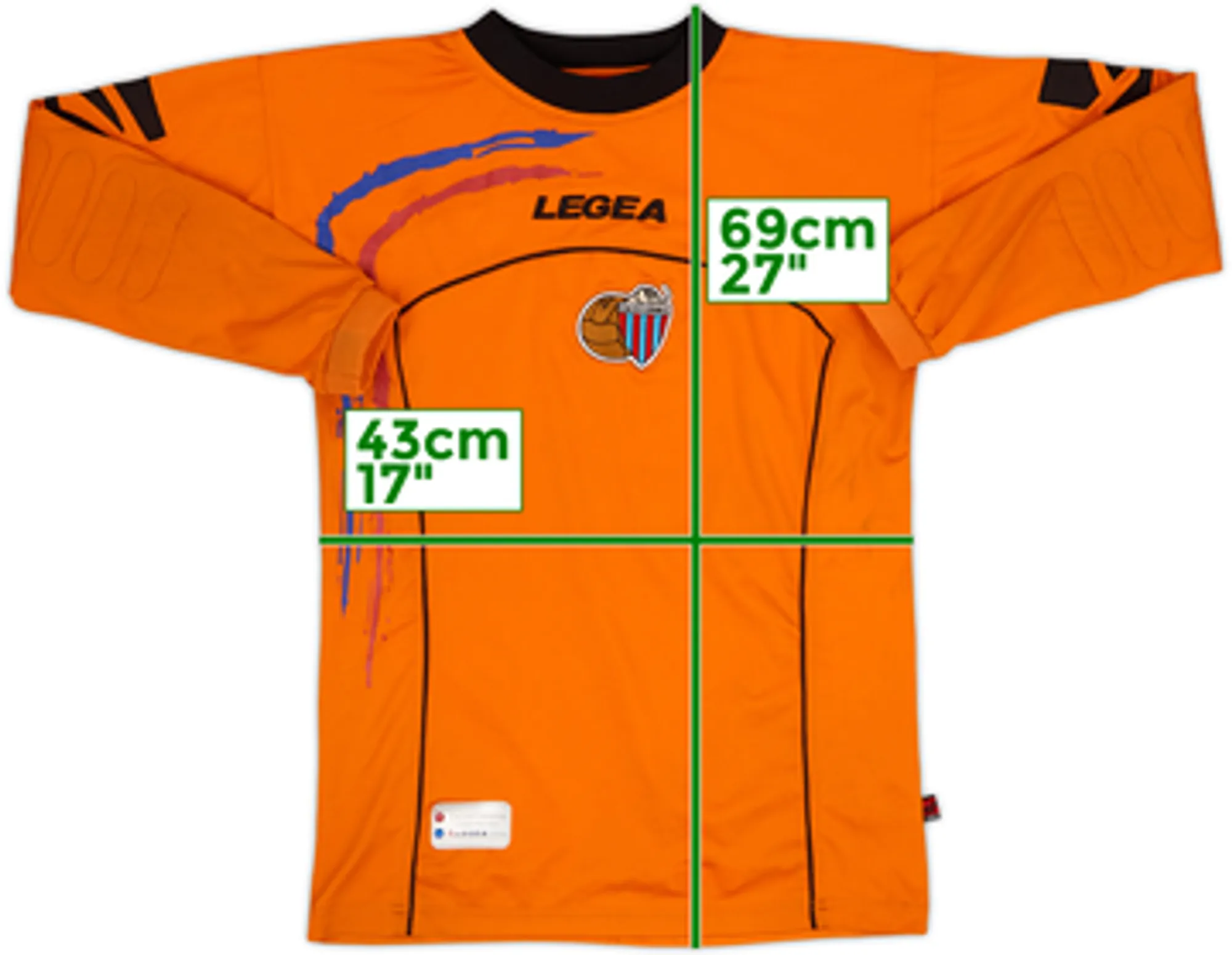 2007-08 Catania GK Shirt - 9/10 - (S)