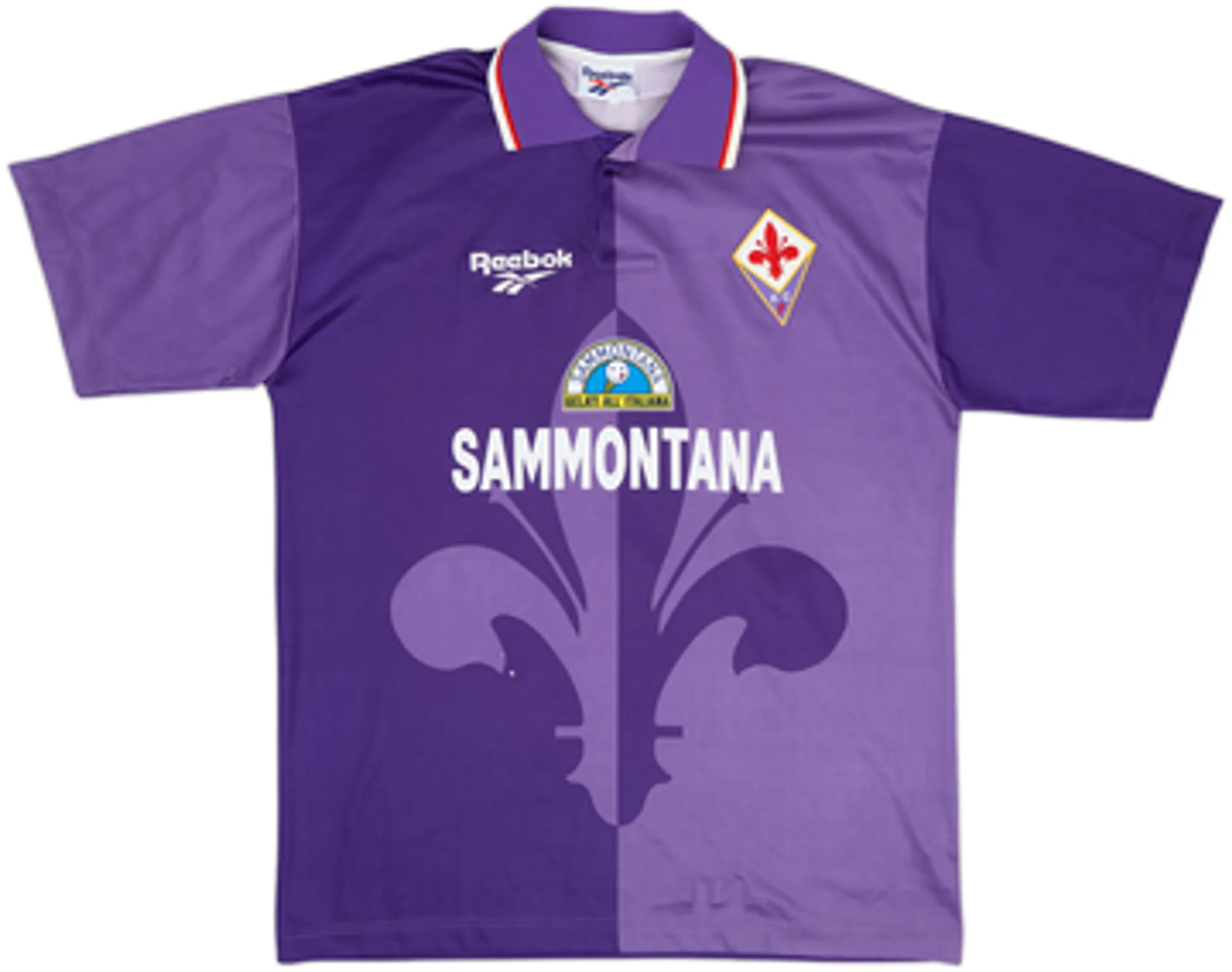 1995-96 Fiorentina Home Shirt Batistuta #9 - 6/10 - (XL)