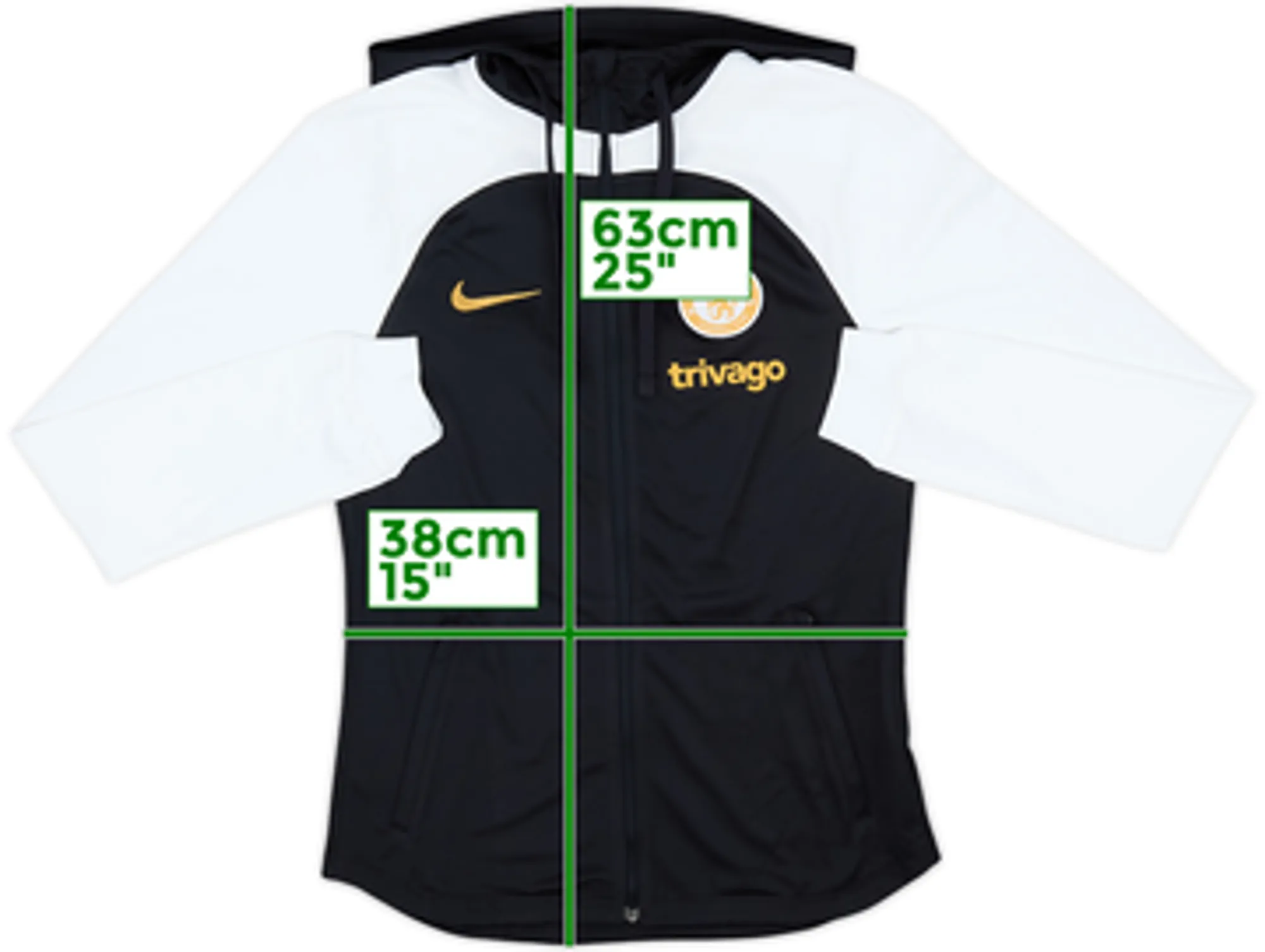 2023-24 Chelsea Nike Hooded Track Jacket - 10/10 - (Women's S)