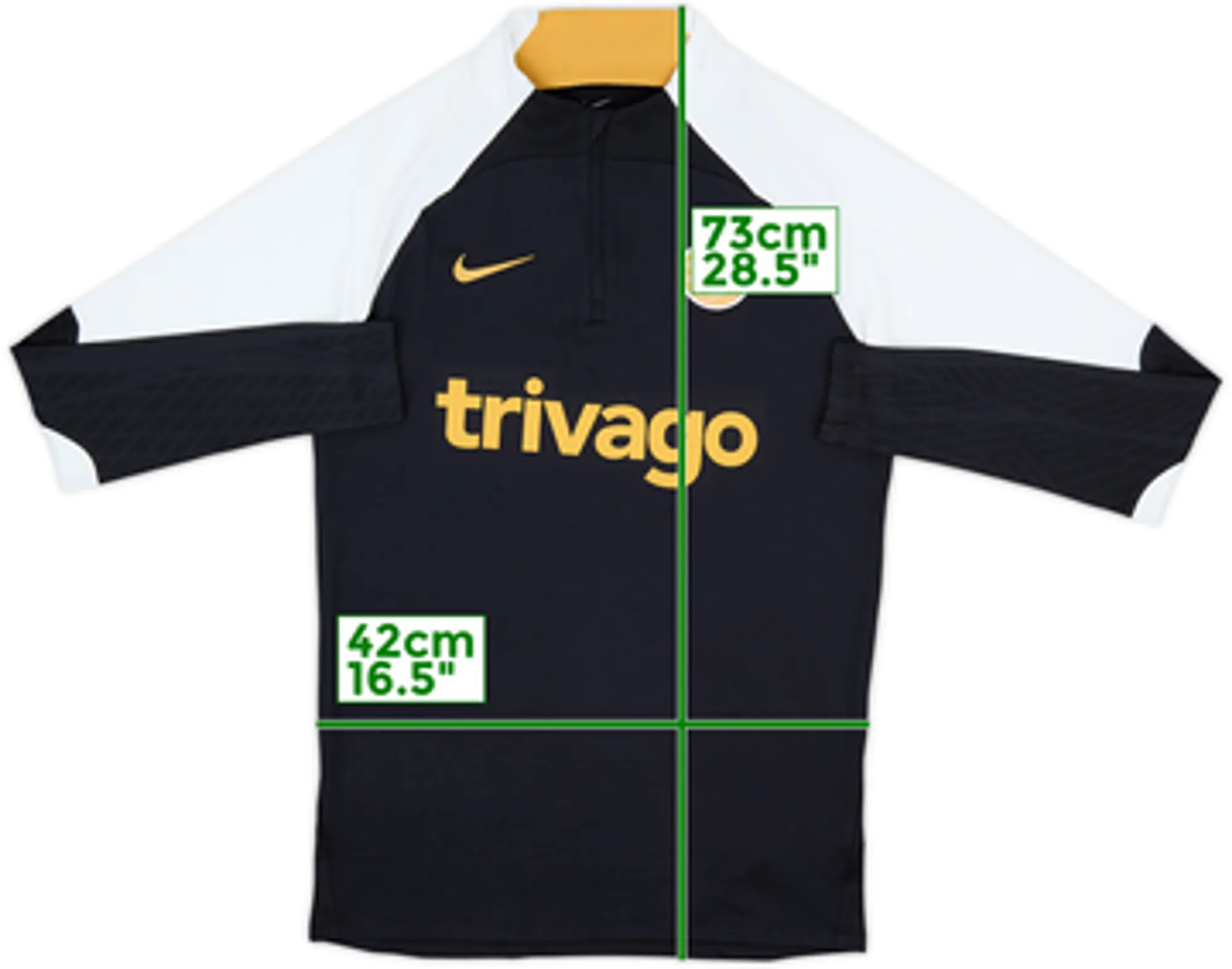 2023-24 Chelsea Nike 1/4 Zip Drill Top - 10/10 - (Women's M)