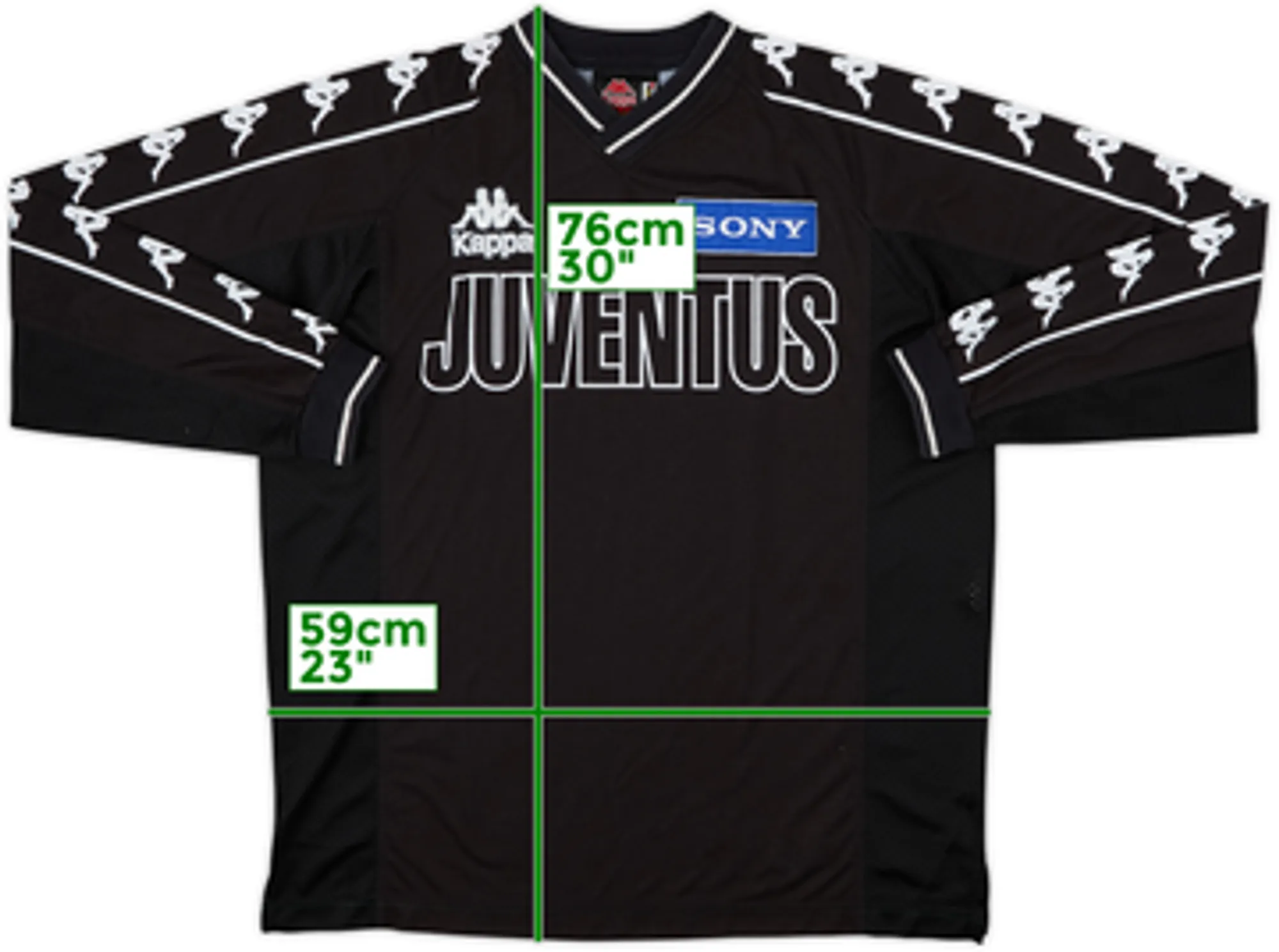 1997-98 Juventus Kappa Training L/S Shirt - 8/10 - (L)