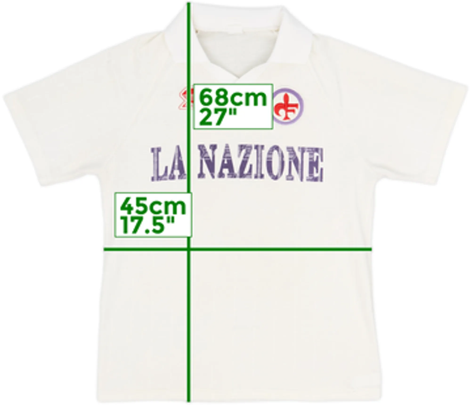 1989-90 Fiorentina Away Shirt - 8/10 - (M)
