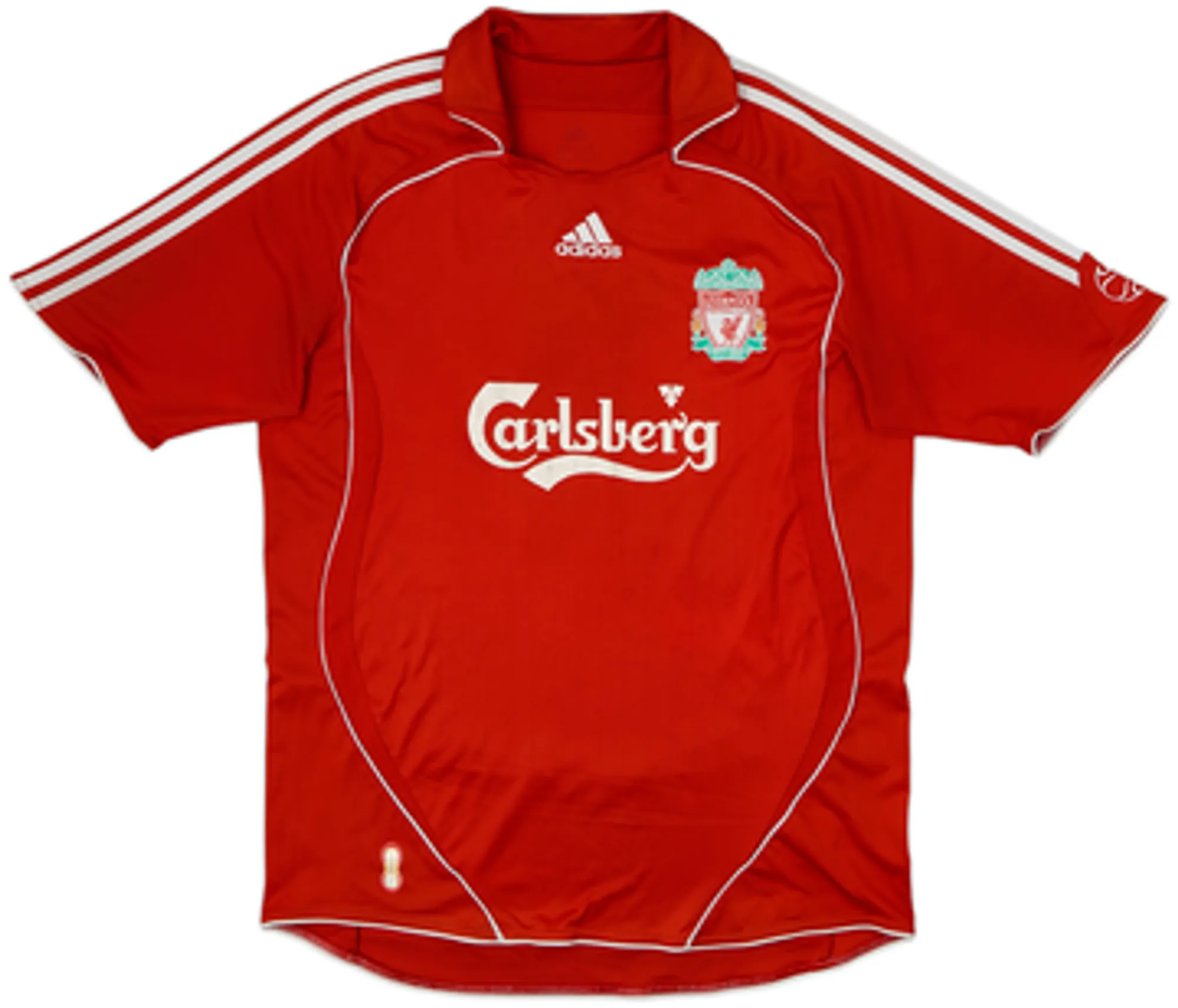 2006-08 Liverpool Home Shirt Kuyt #18 - 5/10 - (L)