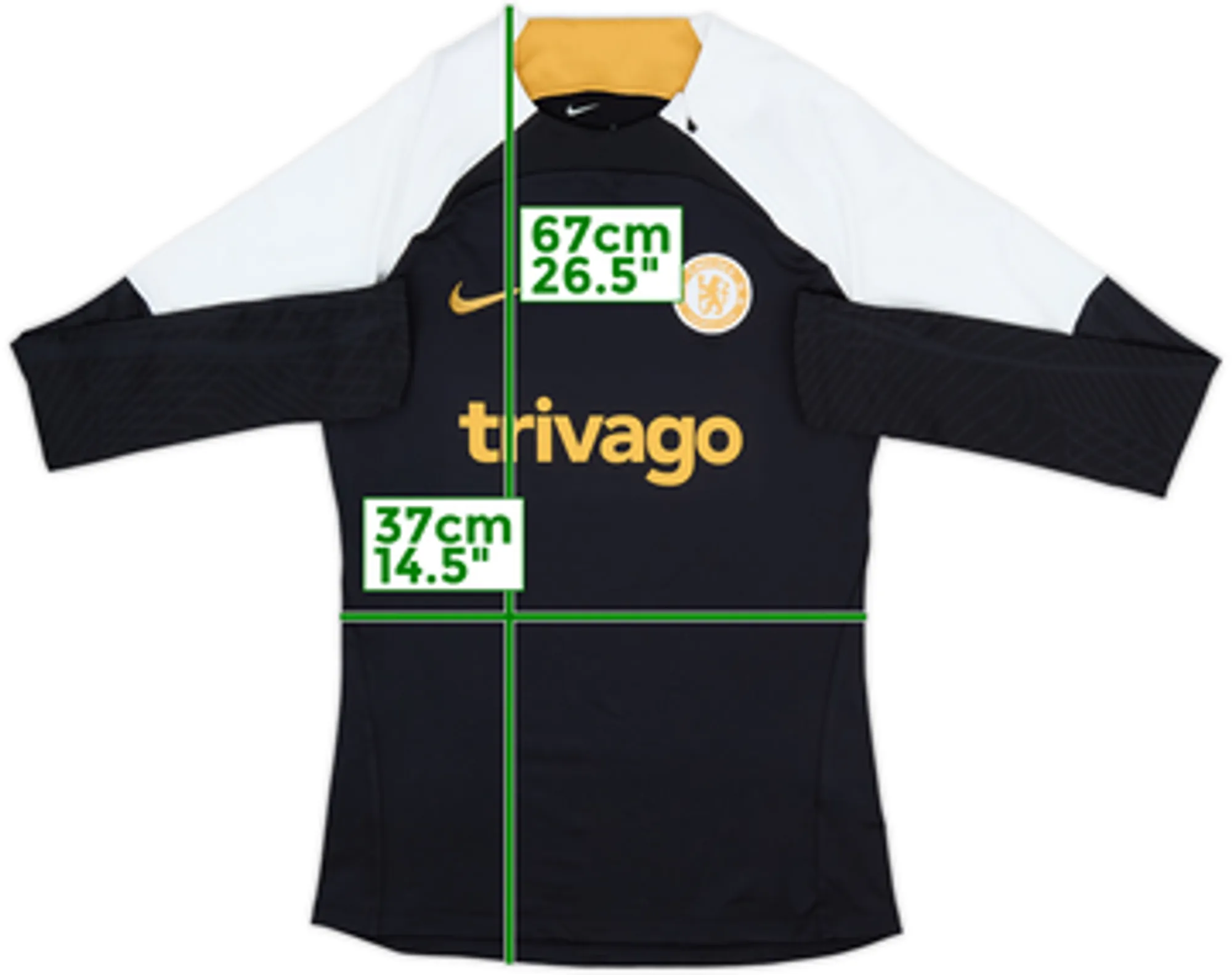 2023-24 Chelsea Nike Drill Top - 8/10 - (Women's L)