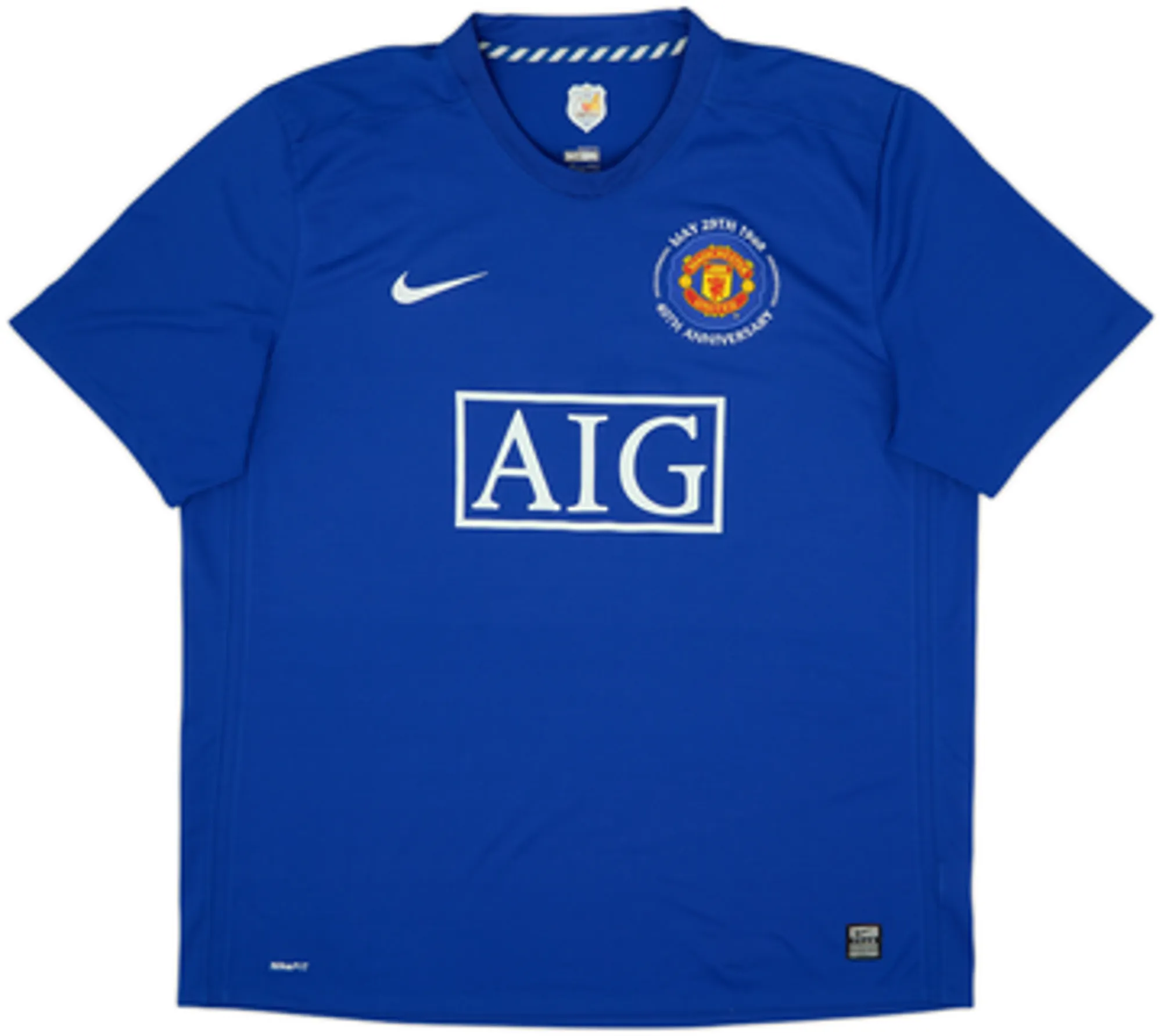 2008-09 Manchester United Third Shirt Berbatov #9 - 9/10 - (3XL)