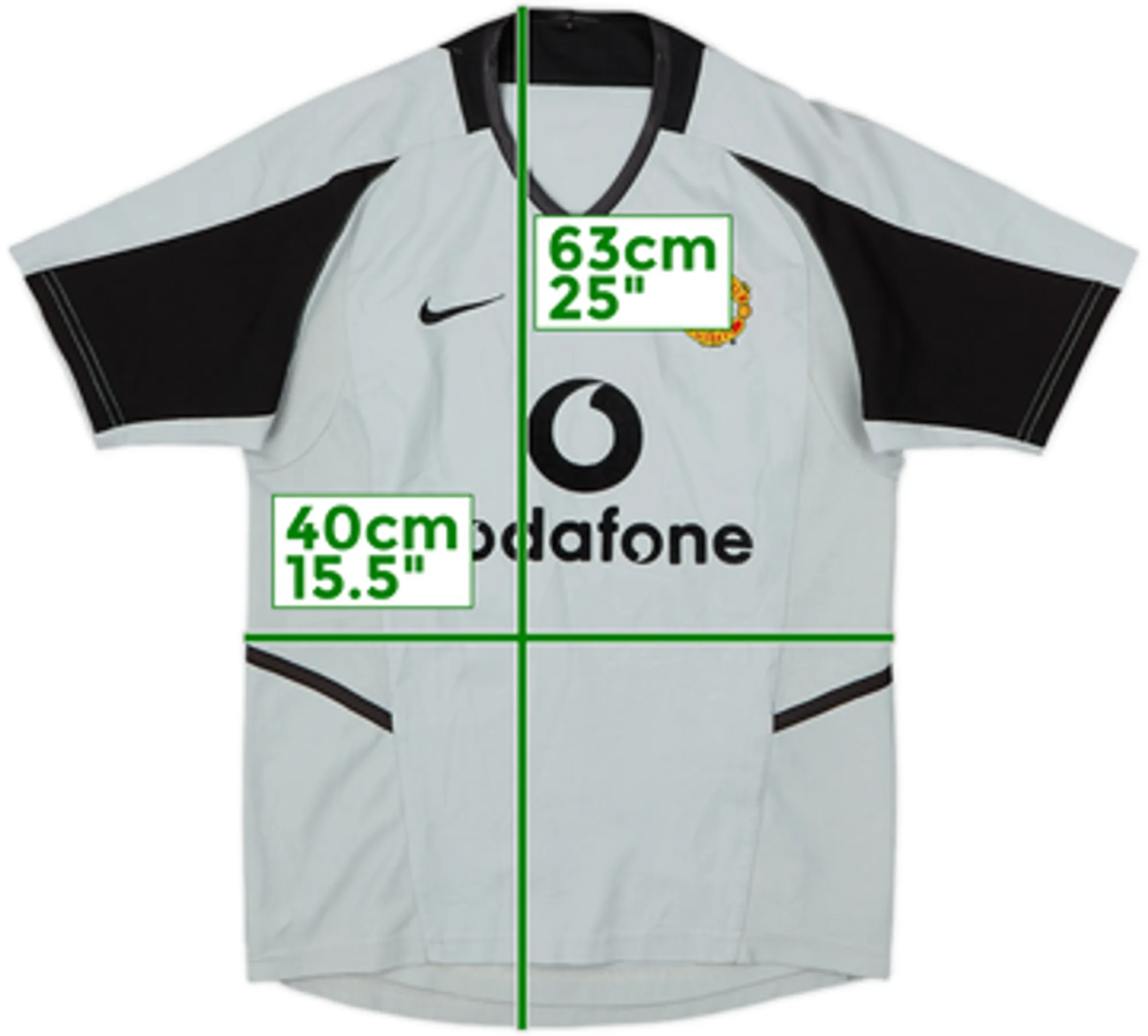 2002-04 Manchester United GK Shirt - 7/10 - (M.Boys)