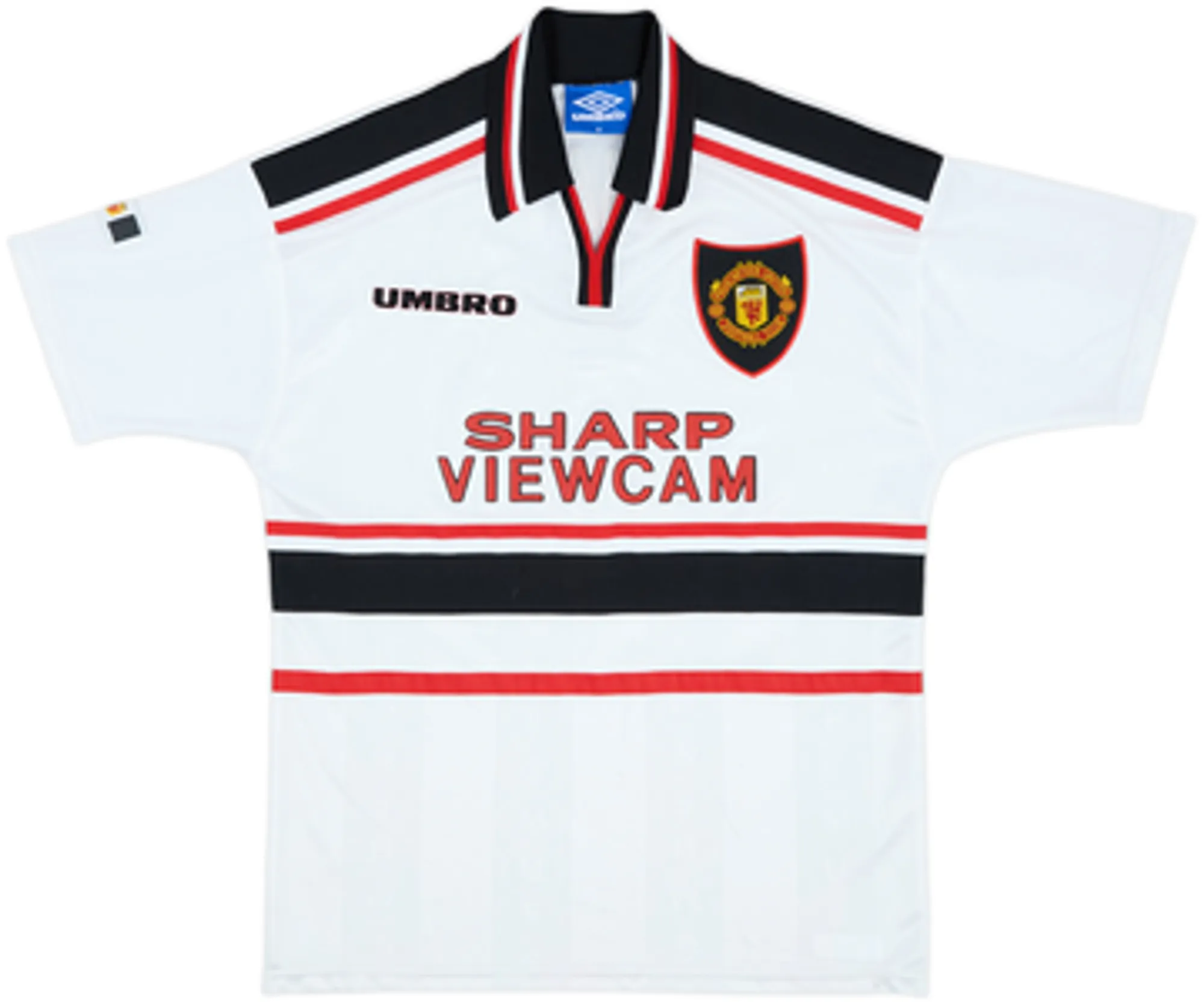1997-99 Manchester United Away Shirt May #4 - 8/10 - (M)