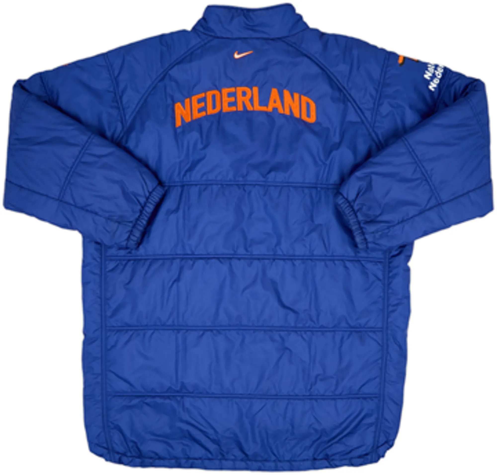 1998-99 Netherlands Player Issue Nike Padded Bench Coat - 7/10 - (L)