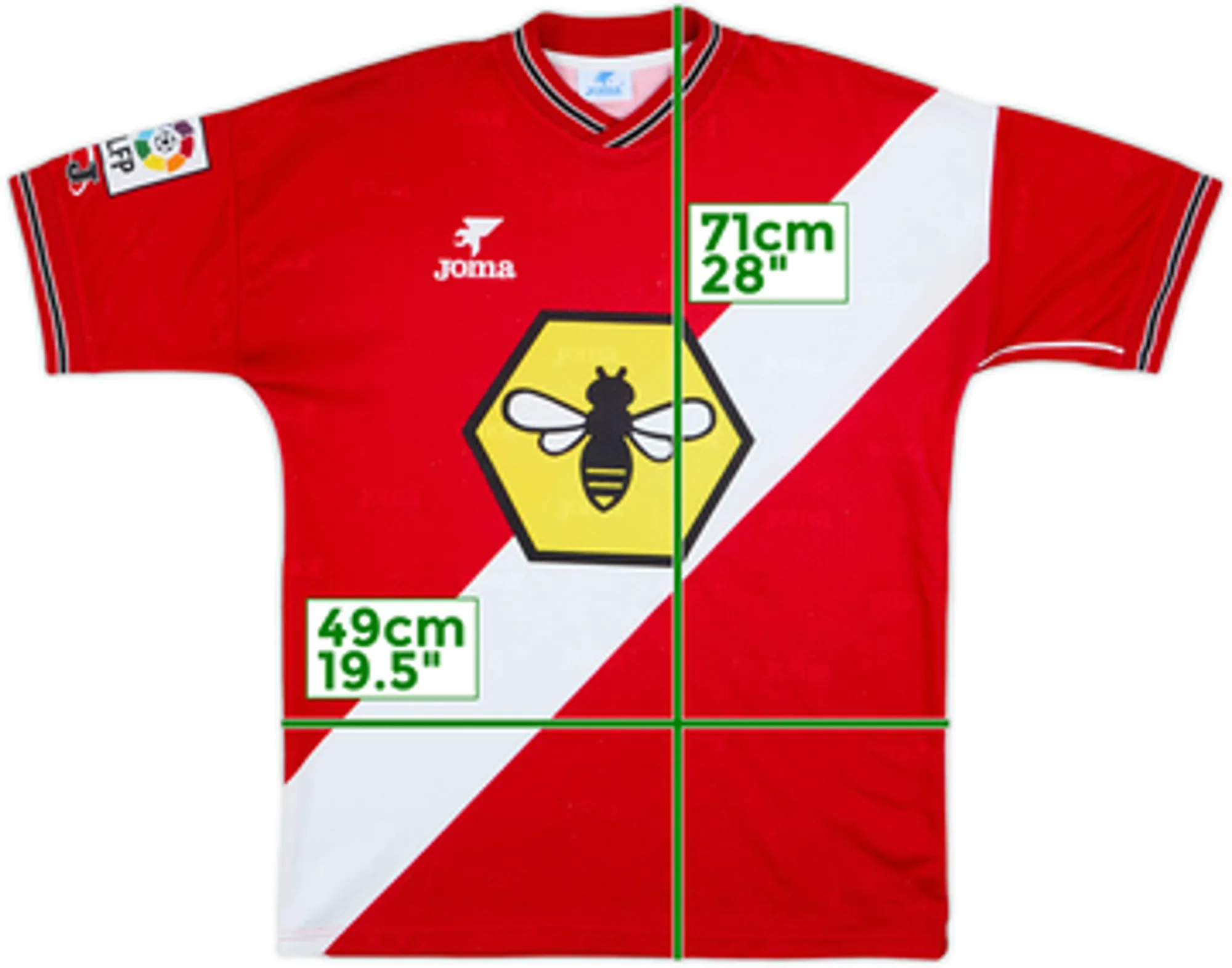 1999-00 Rayo Vallecano Away Shirt - 8/10 - (L)