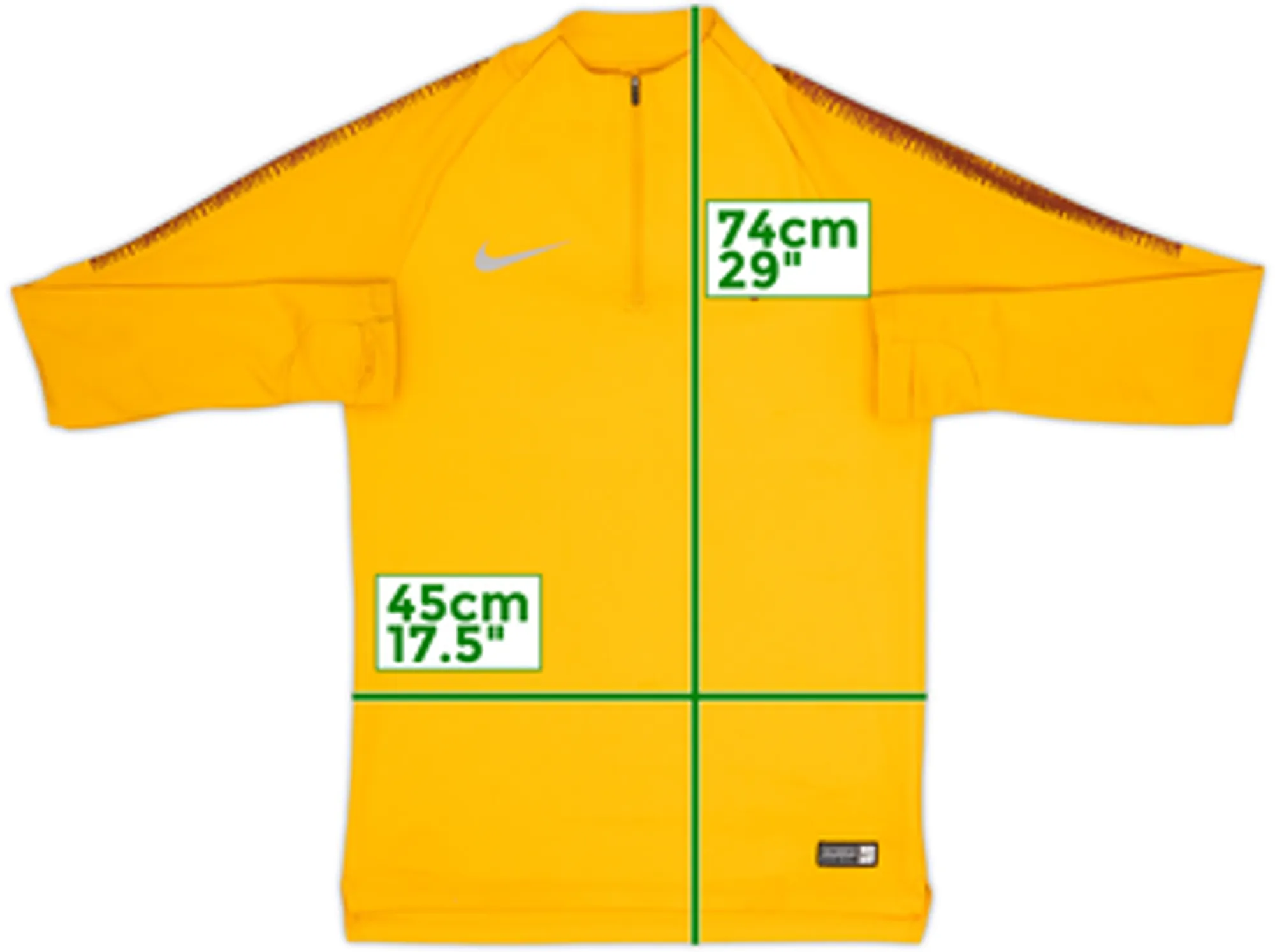 2018-19 Roma Nike 1/4 Zip Drill Top - 7/10 - (S)