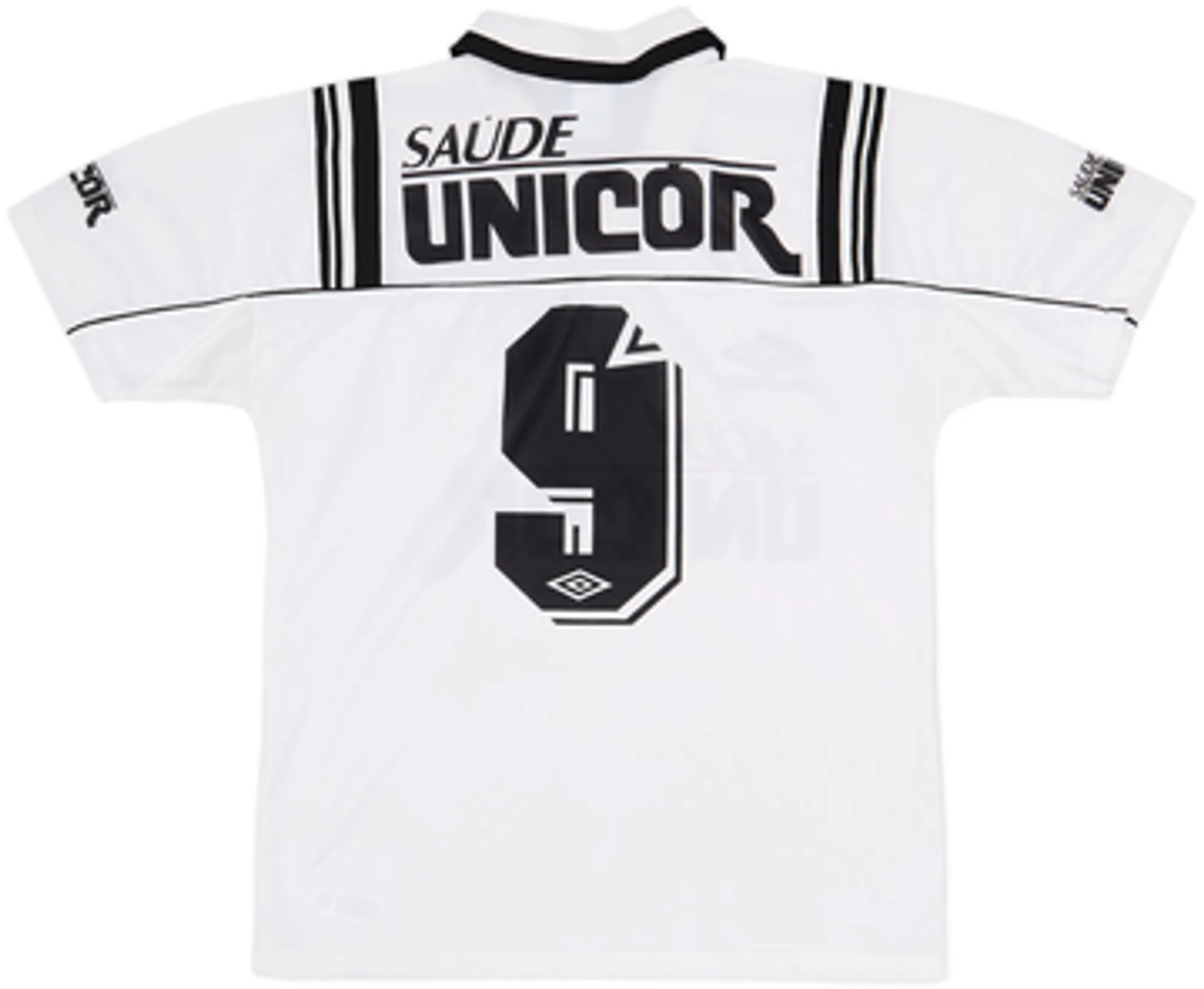 1997 Santos Third Shirt #9 - 7/10 - (M)