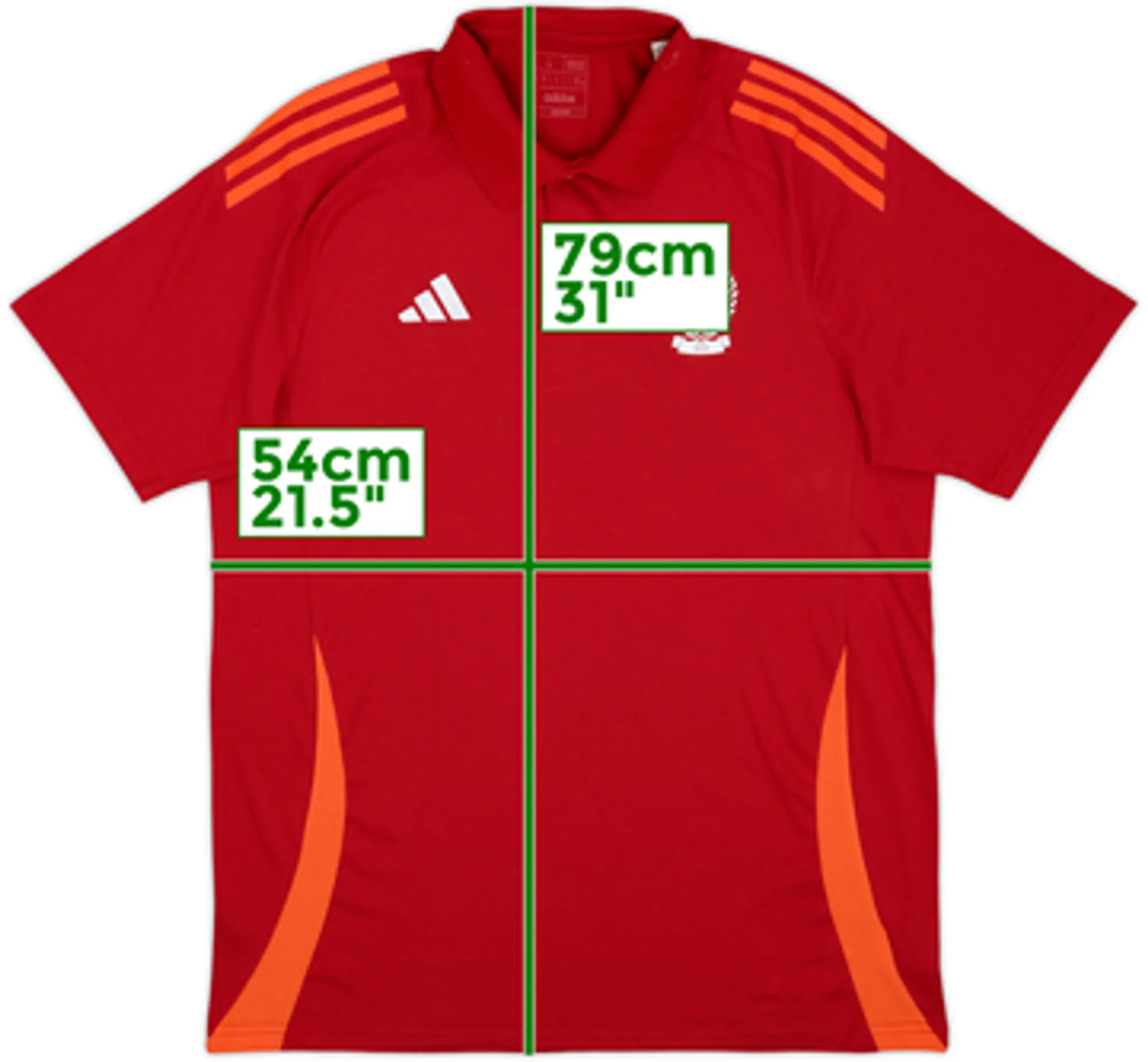2024-25 Standard Liege adidas Polo Shirt - 9/10 - (L)