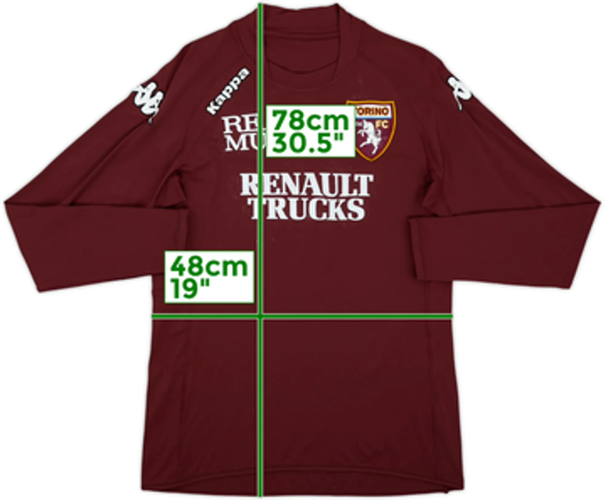 2008-09 Torino Home L/S Shirt - 5/10 - (L)