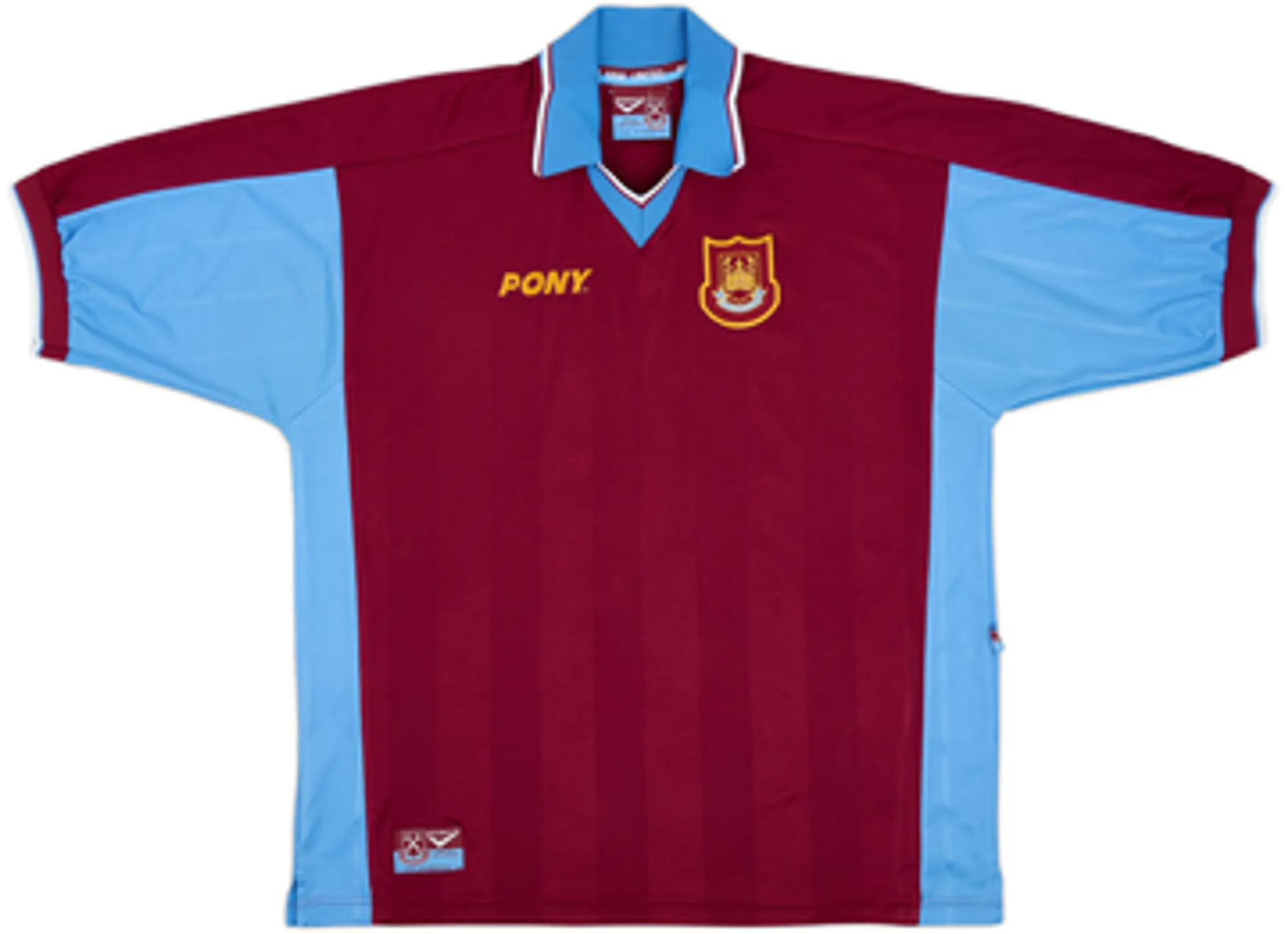 1997-98 West Ham Home Shirt Lampard#18 - 9/10 - (XL)