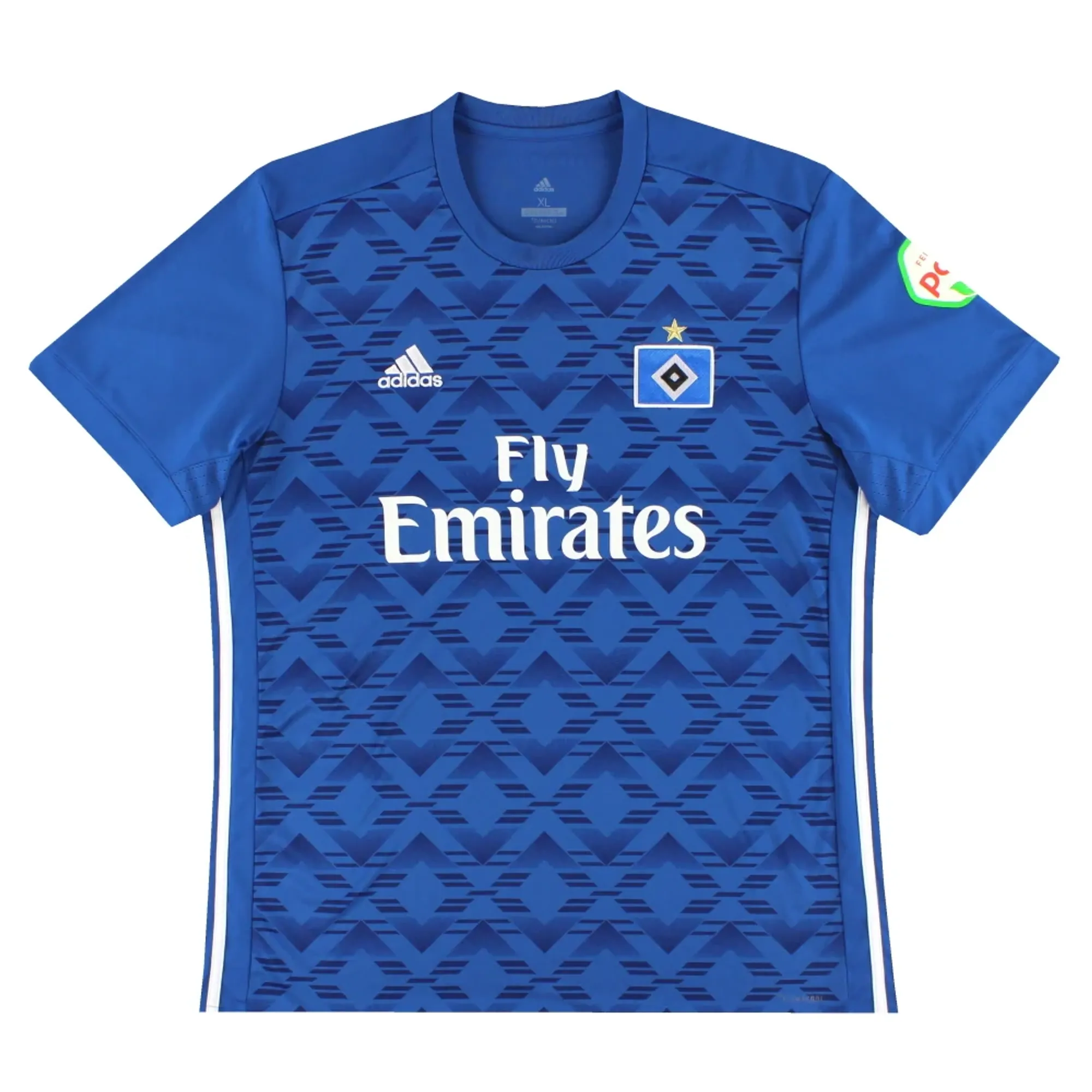 2017-18 Hamburg adidas Away Shirt XL - Hamburg / Excellent