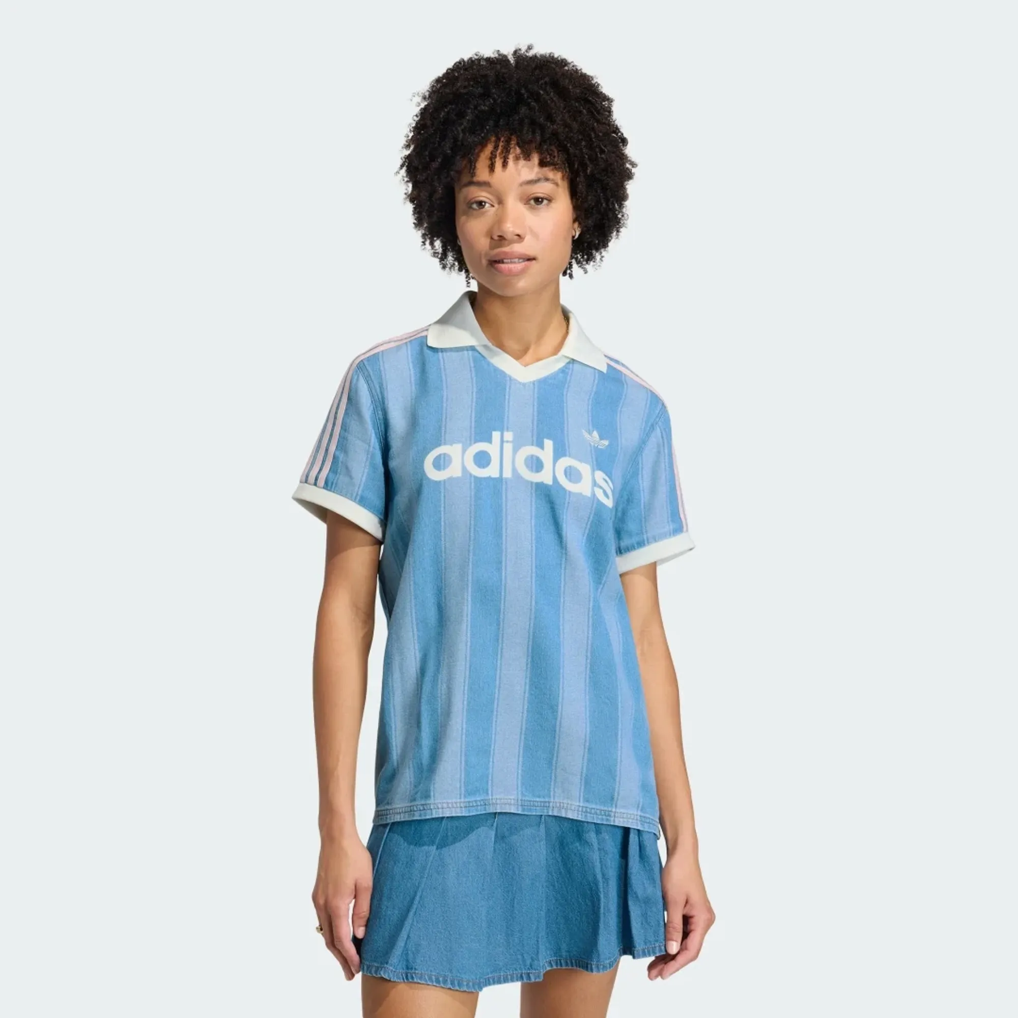 adidas DENIM FOOTBALL JERSEY