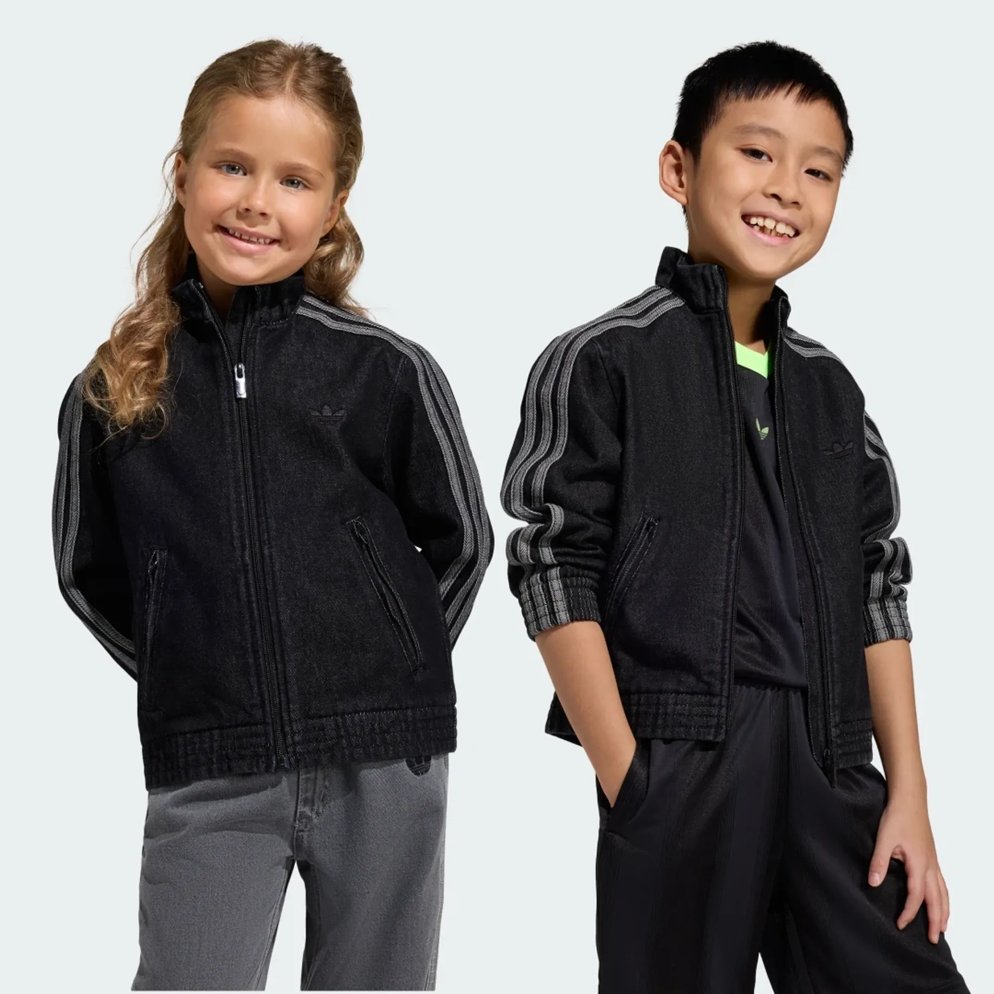 adidas FIREBIRD DENIM TRACK TOP