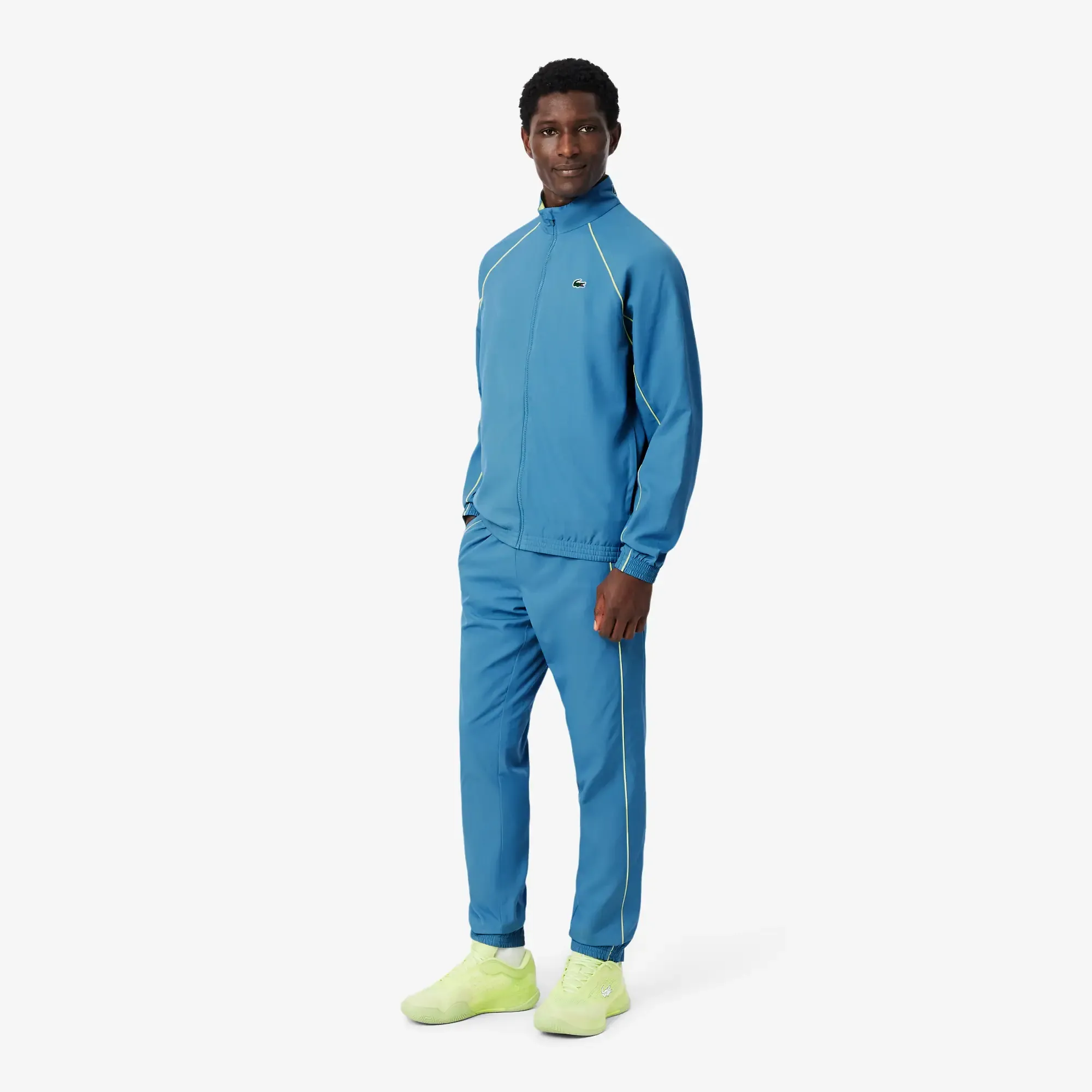 Lacoste Trim Accent Sport Tracksuit - Sky Blue