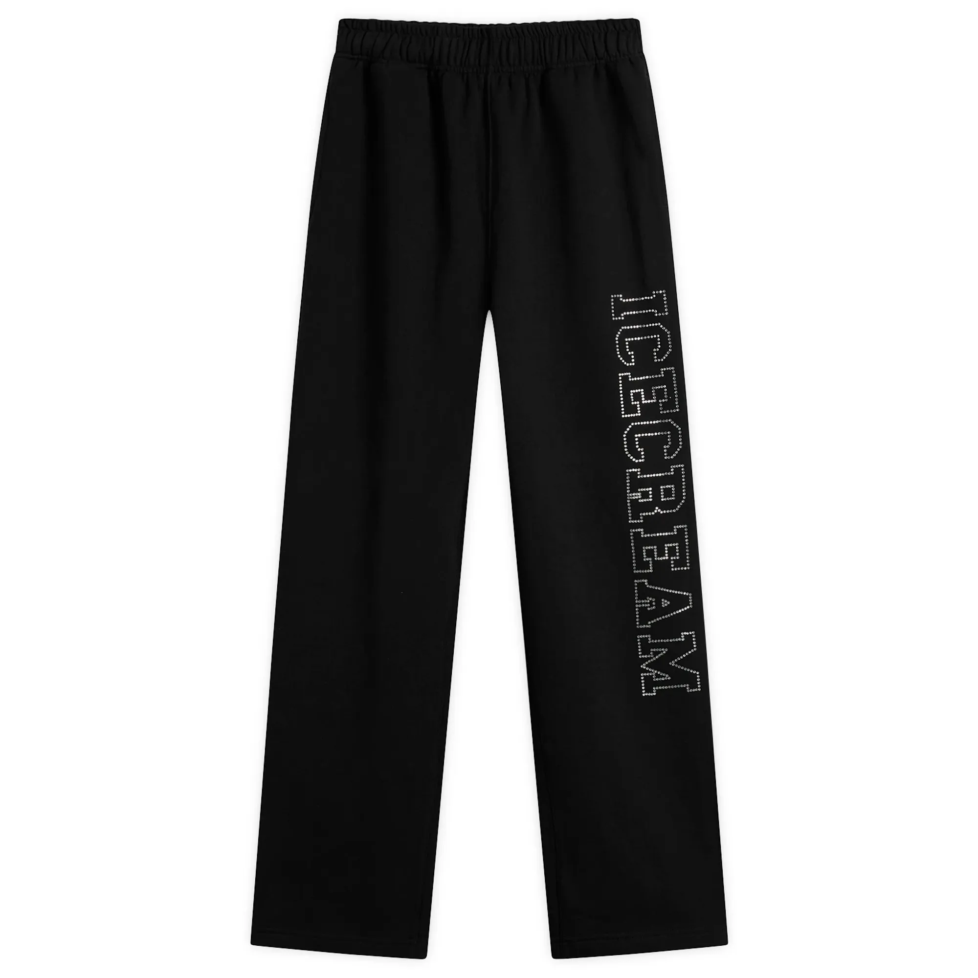 ICECREAM Women's Crystal Straight Leg Sweatpants Black