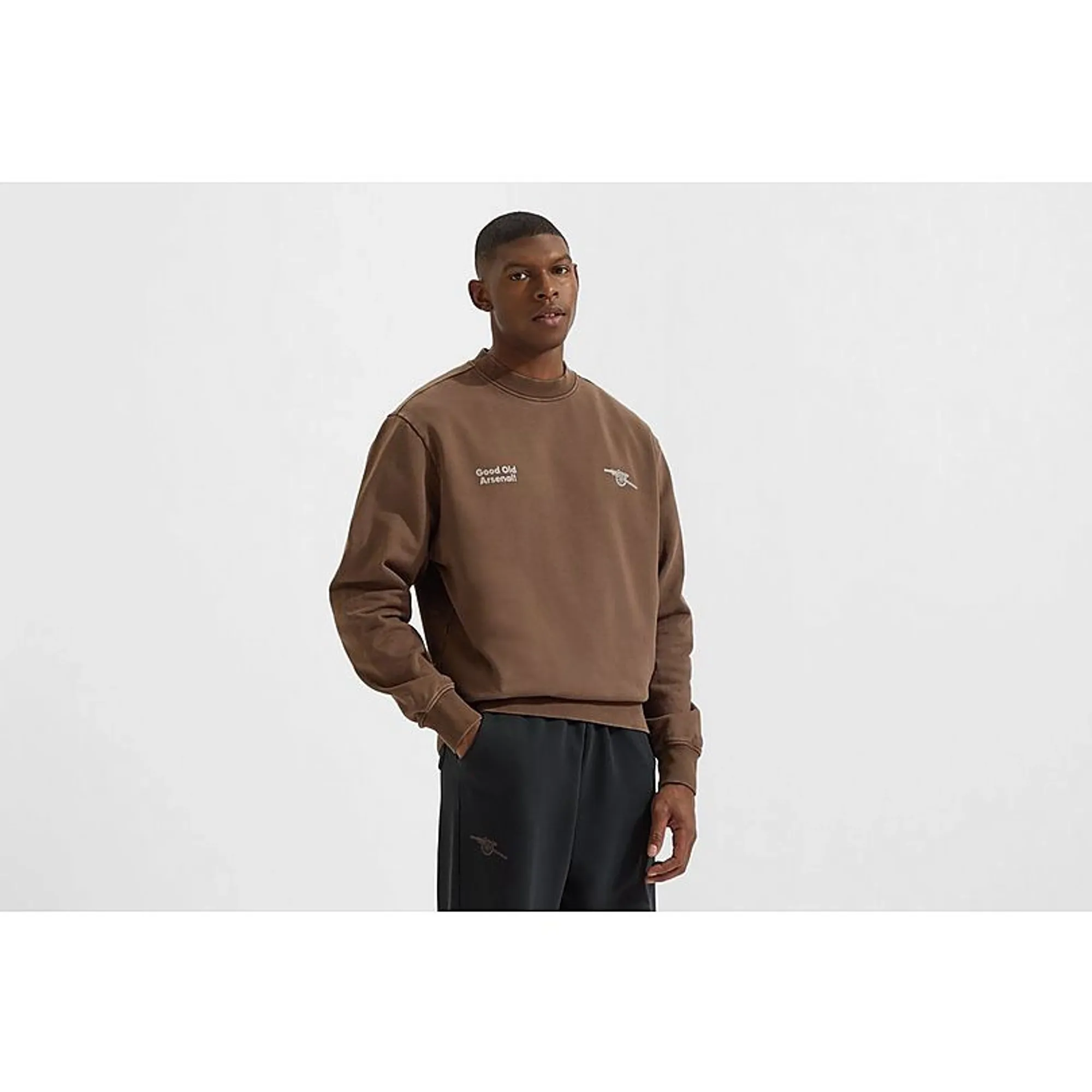 Arsenal Essentials Singsong Sweatshirt, Brown