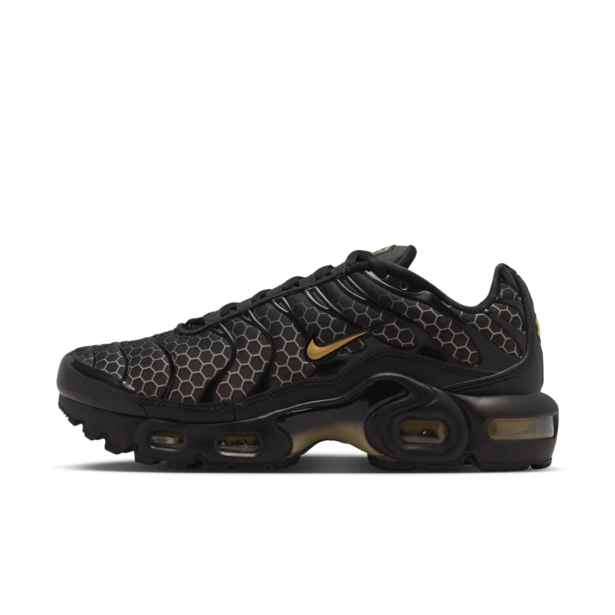 Nike Air Max Plus Older Kids' Shoes - Black