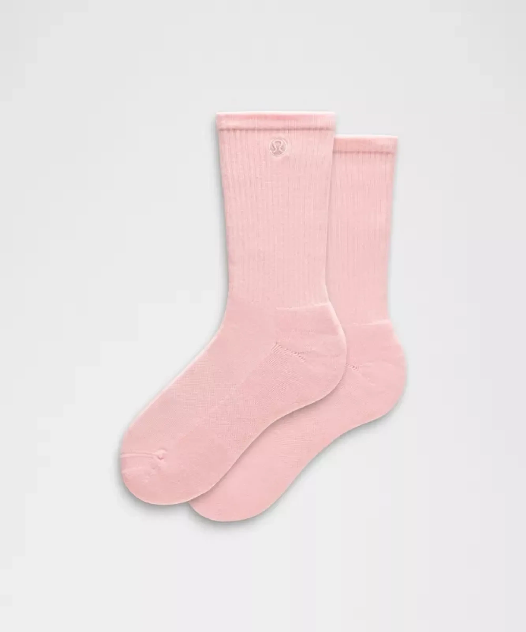 lululemon – Daily Essential Crew Socks – Color Pink – Size Large