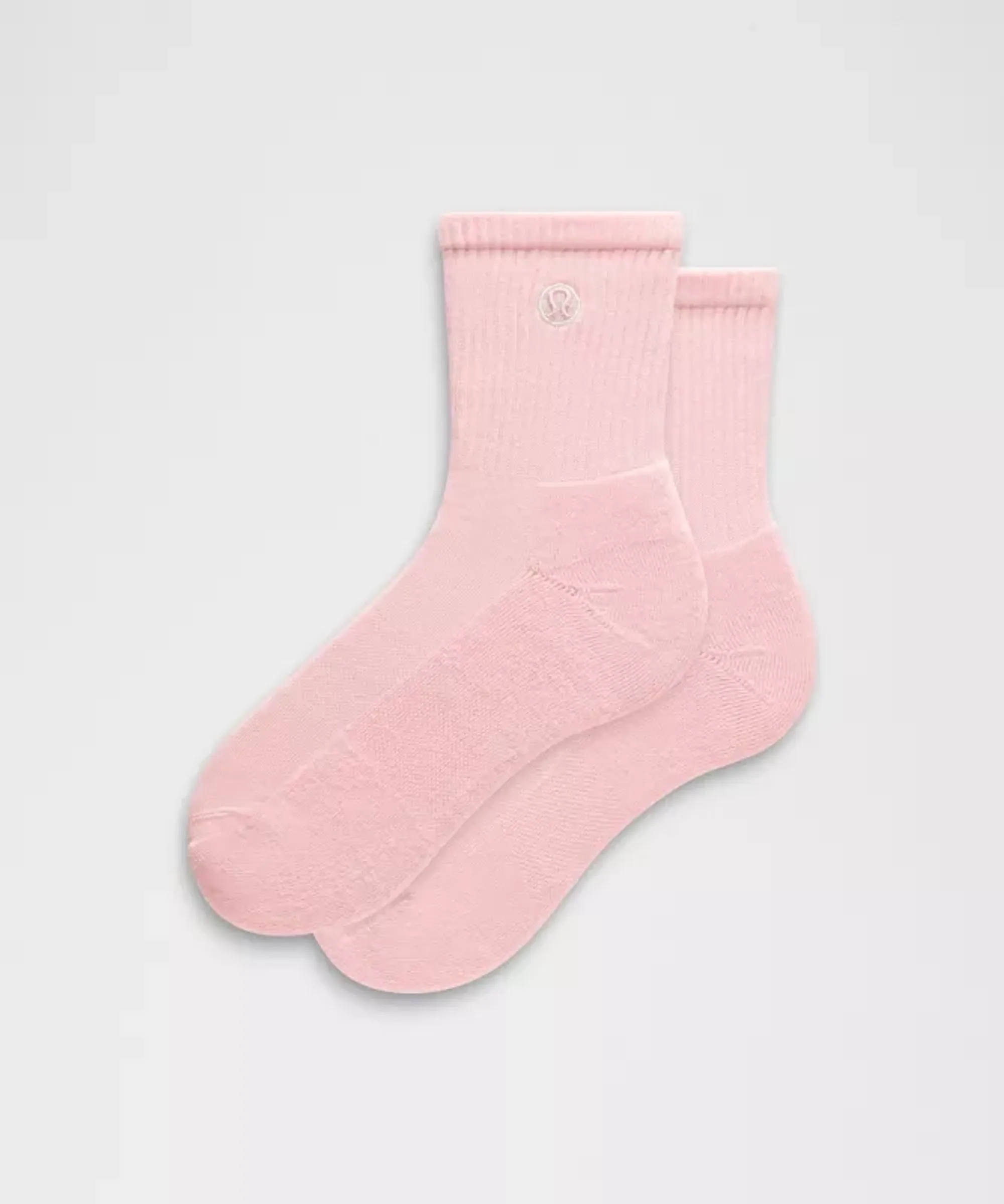 lululemon – Daily Essential Quarter Socks – Color Pink – Size Large