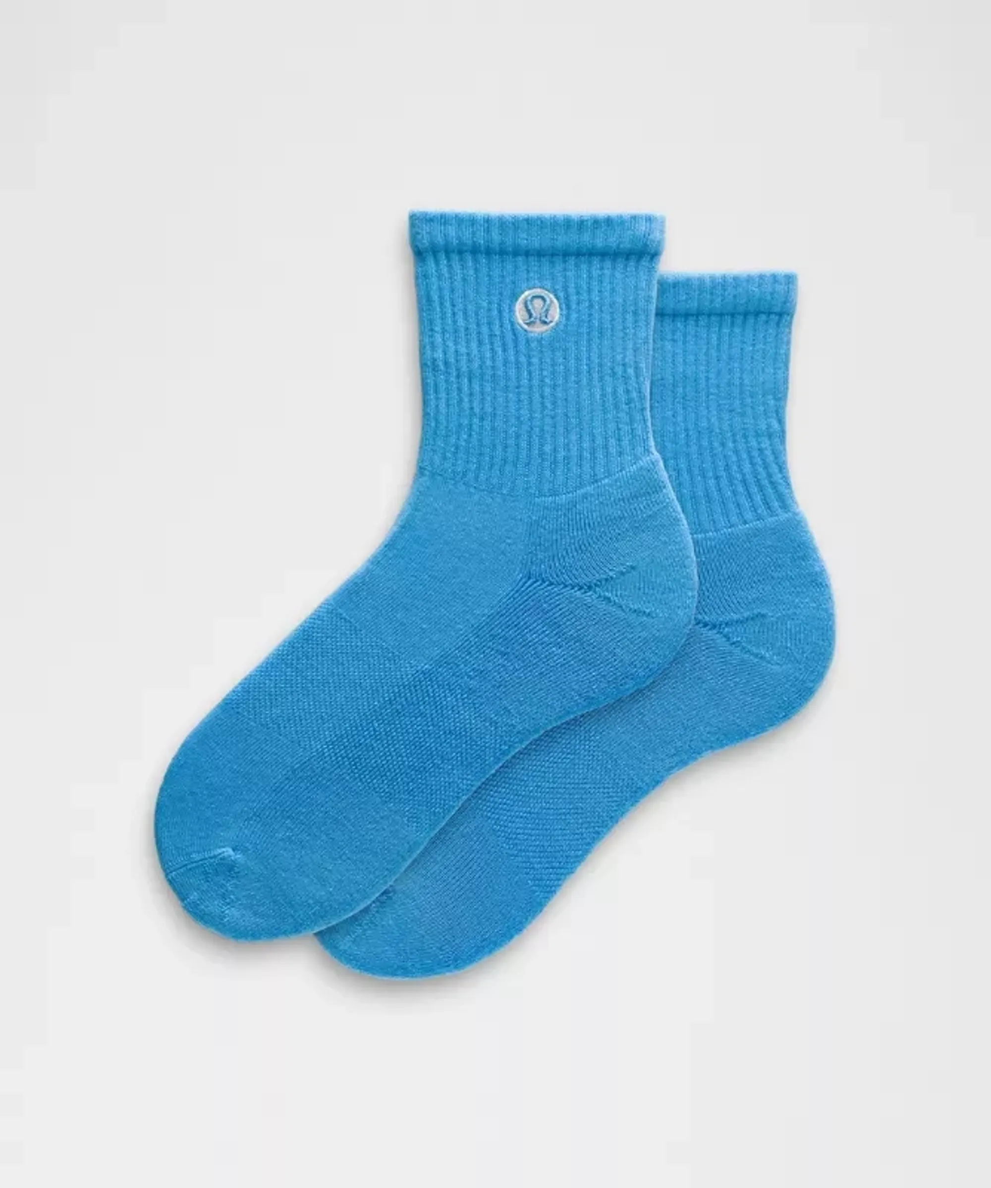 lululemon – Daily Essential Quarter Socks – Color Blue – Size Large