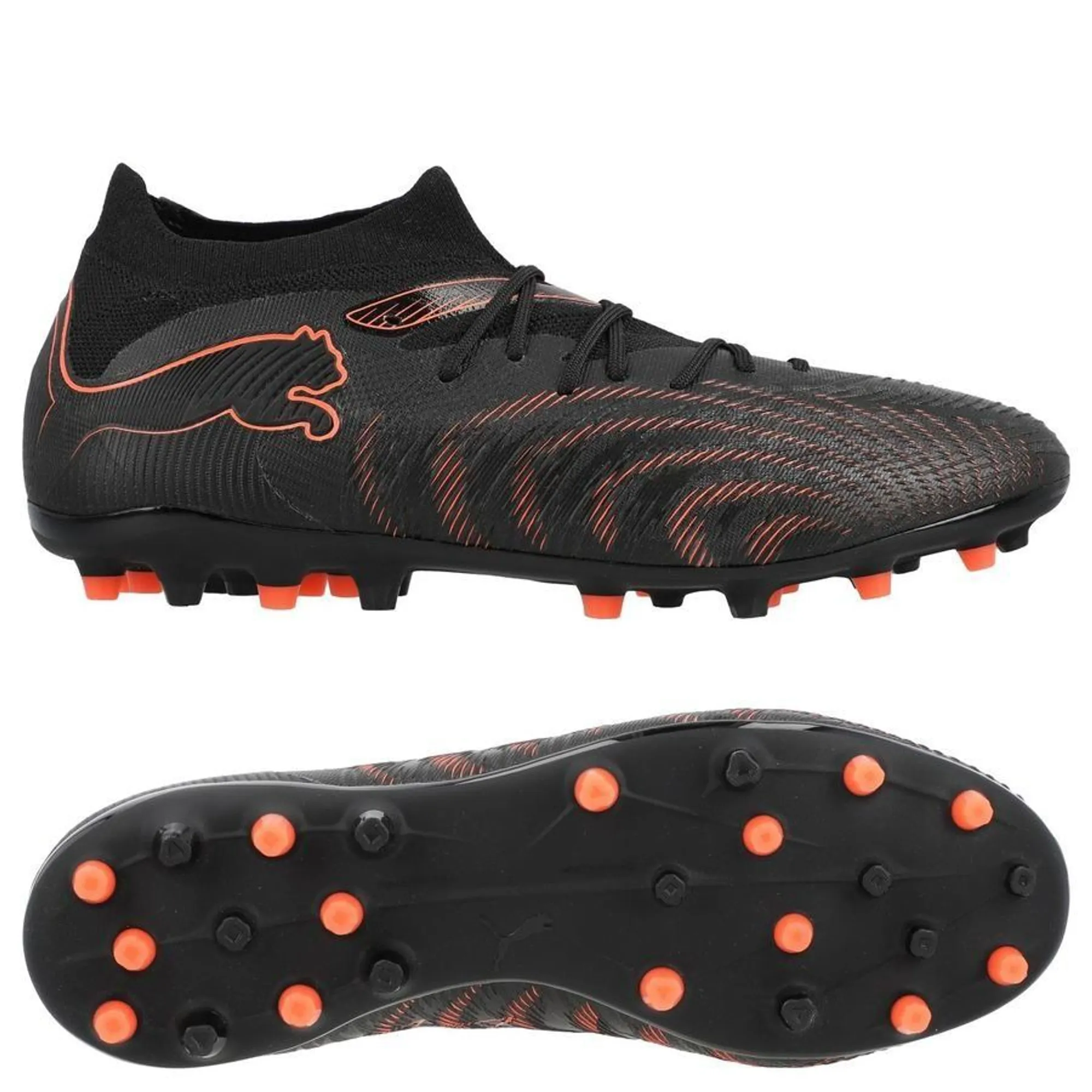 Puma Future 9 Match Mg Eclipse - Puma Black/Glowing Red/Strong Gray - ['Black']