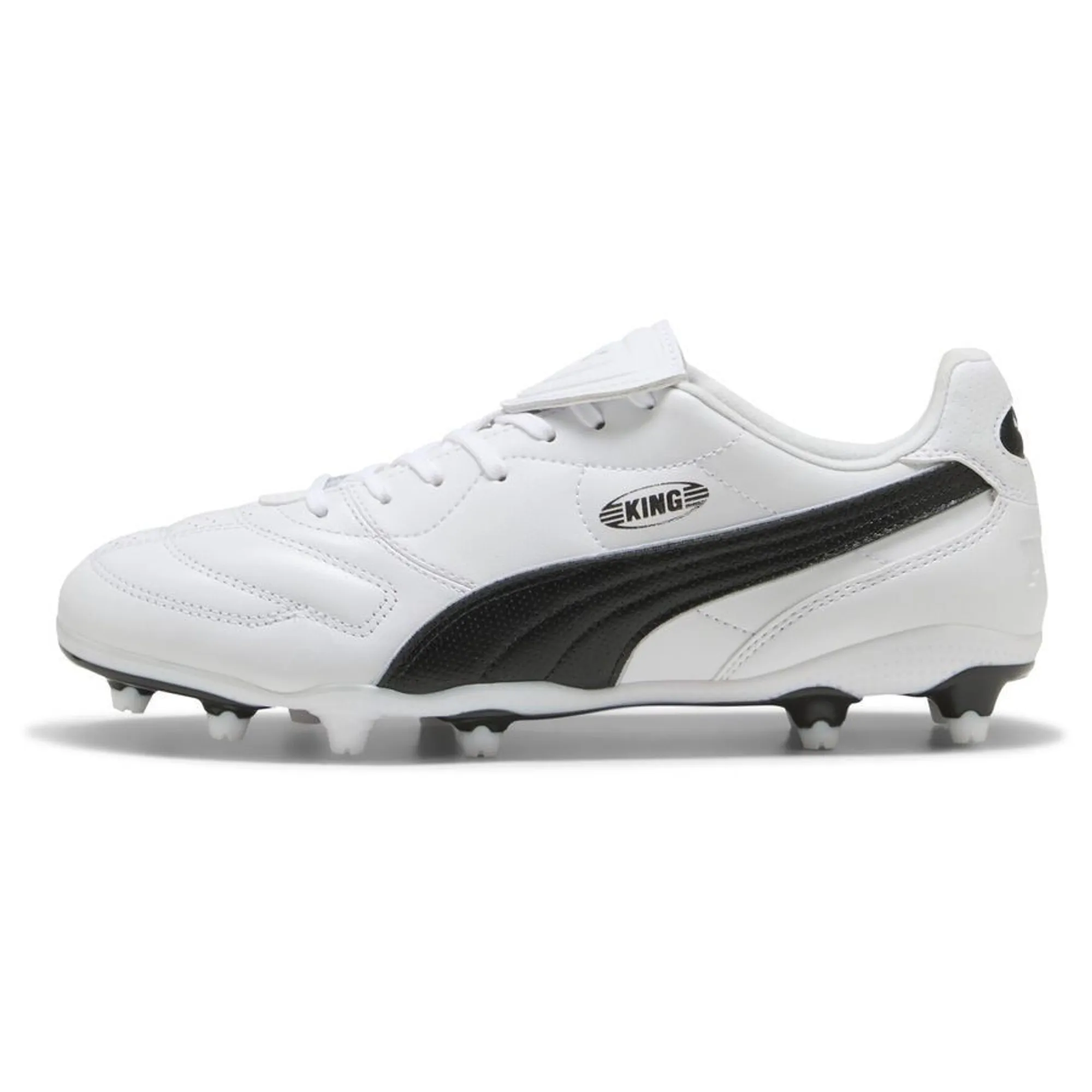 King Liga Fg/Ag Puma White-Puma Black - ['White']