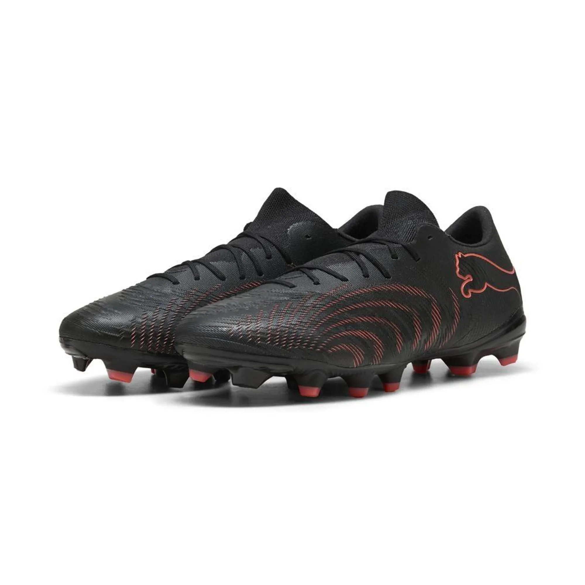 Puma Future 9 Match Fusions FG AG Puma Black Glowing Red Strong Gray