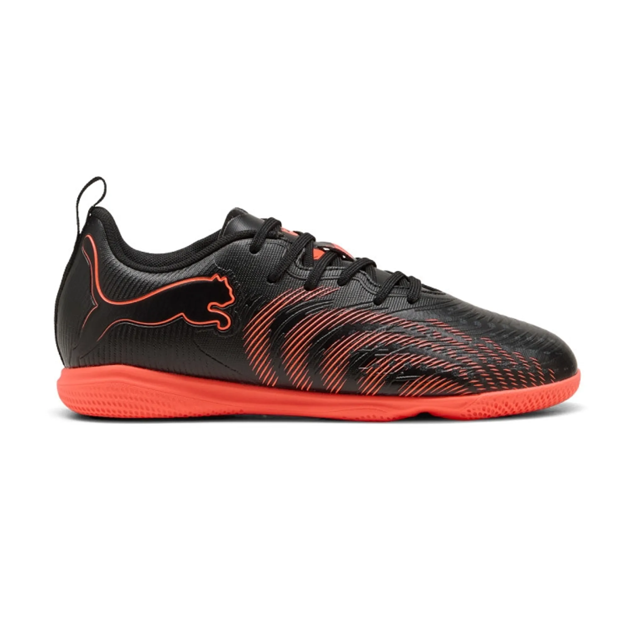 Puma Future 9 Play It Eclipse - Puma Black/Glowing Red/Strong Gray Kids - ['Black']