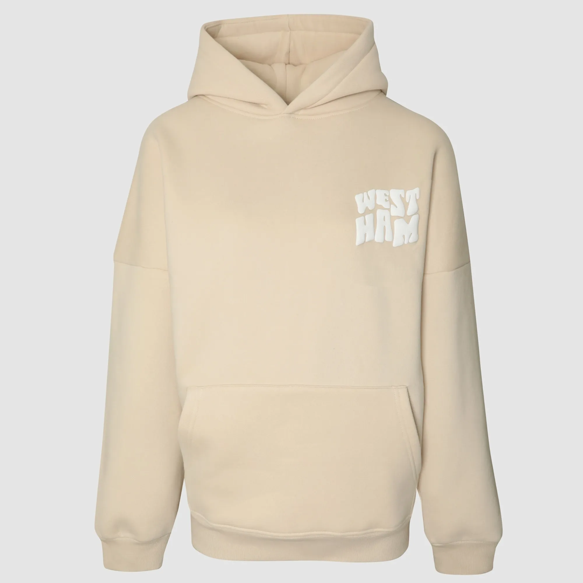 West Ham Womens Stone Applique Hoodie