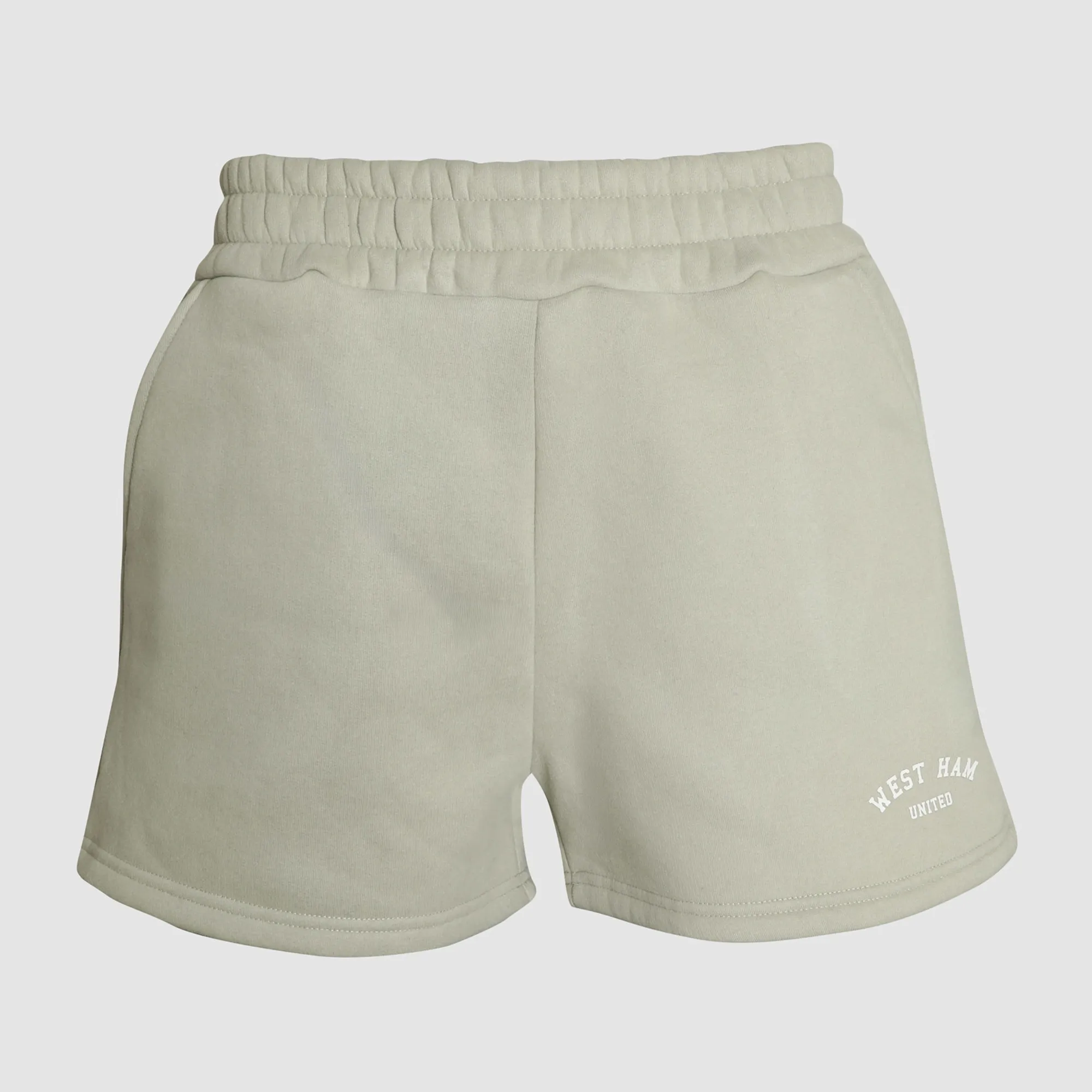 West Ham Womens Sage Jersey Shorts