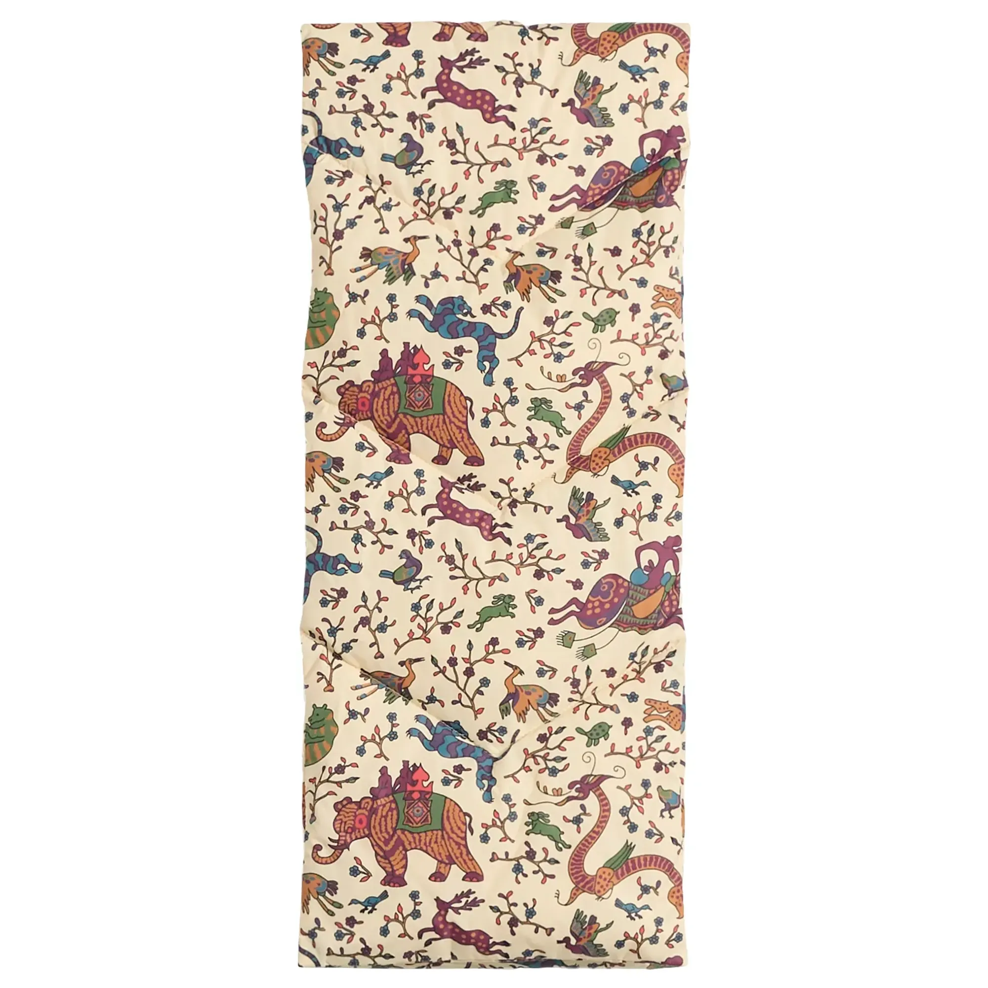 Drake's Men's x Nanga Quilted Scarf Multi Print