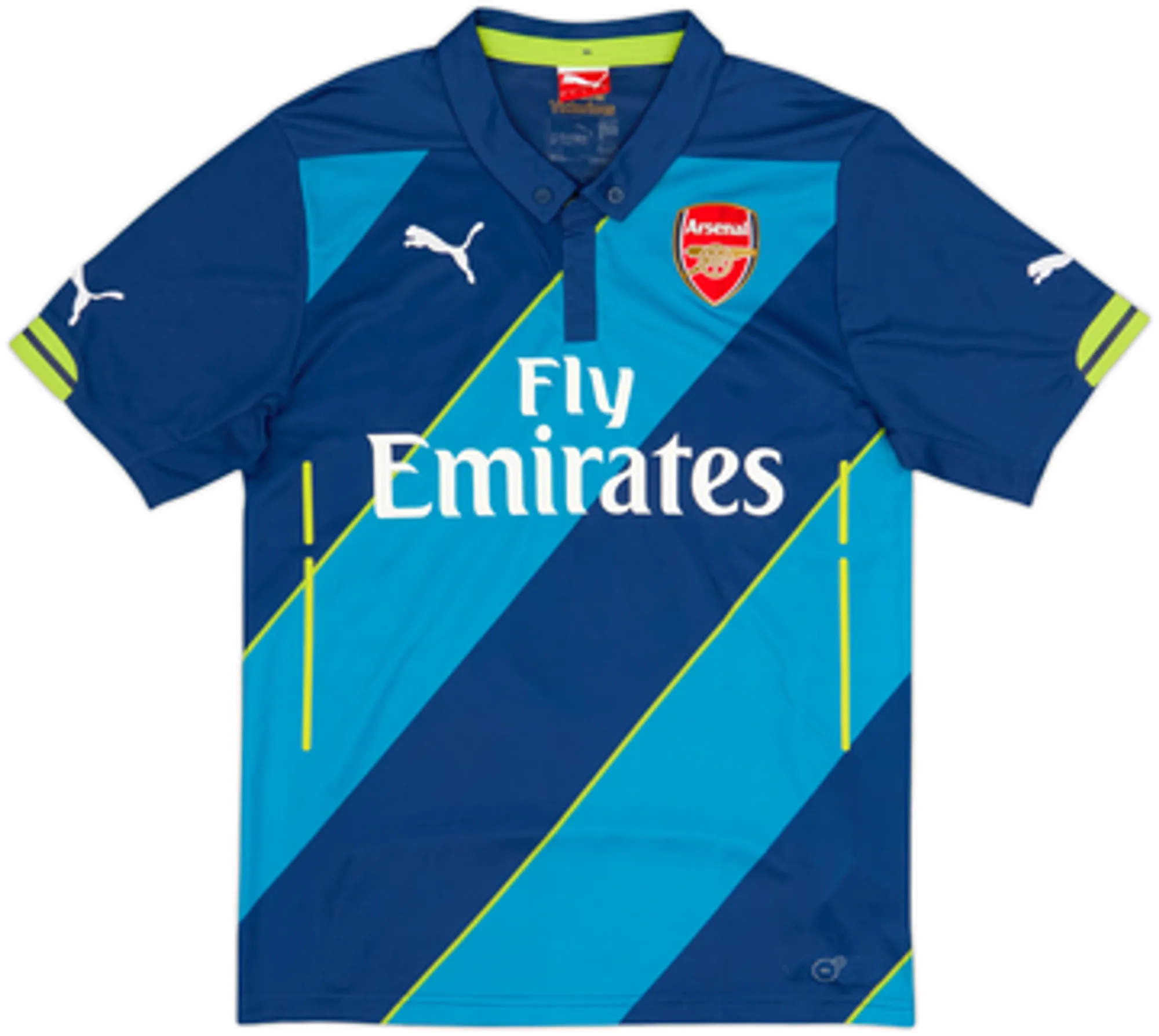 2014-15 Arsenal Third Shirt Arteta #8 - 7/10 - (M)