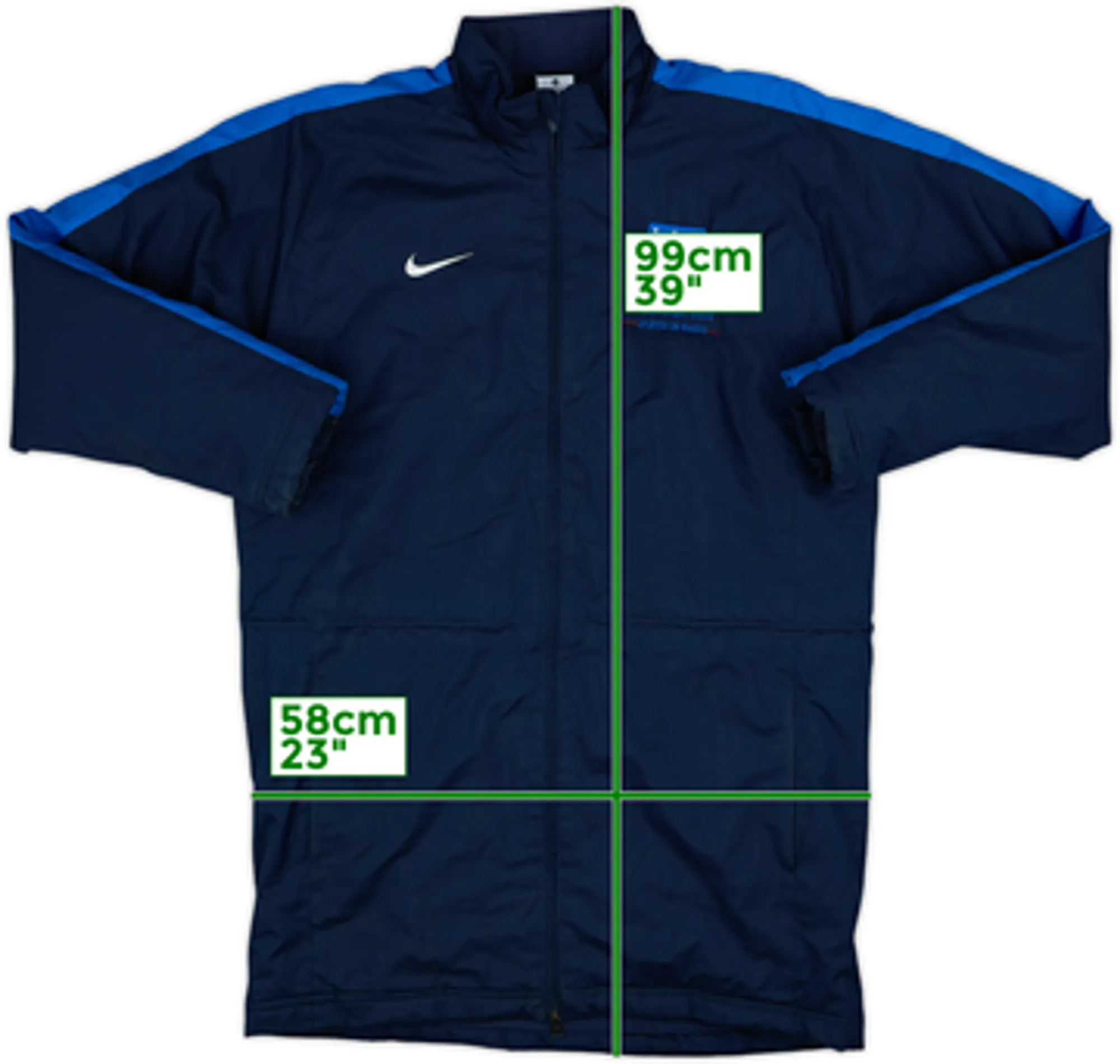 2011-12 Atletico Madrid Foundation Nike Padded Bench Coat - 8/10 - (M)