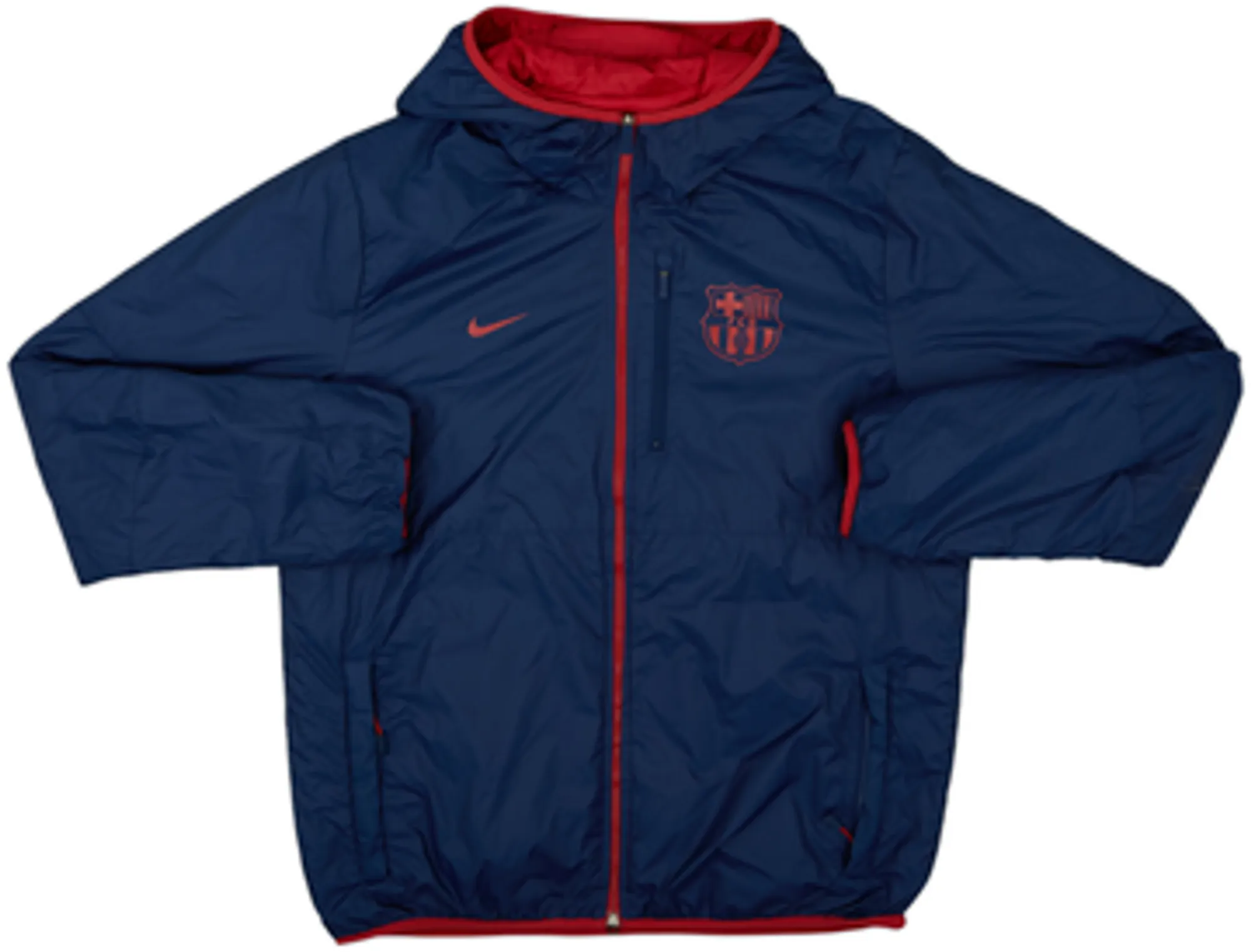 2013-14 Barcelona Nike Reversible Padded Bench Coat - 10/10 - (L)