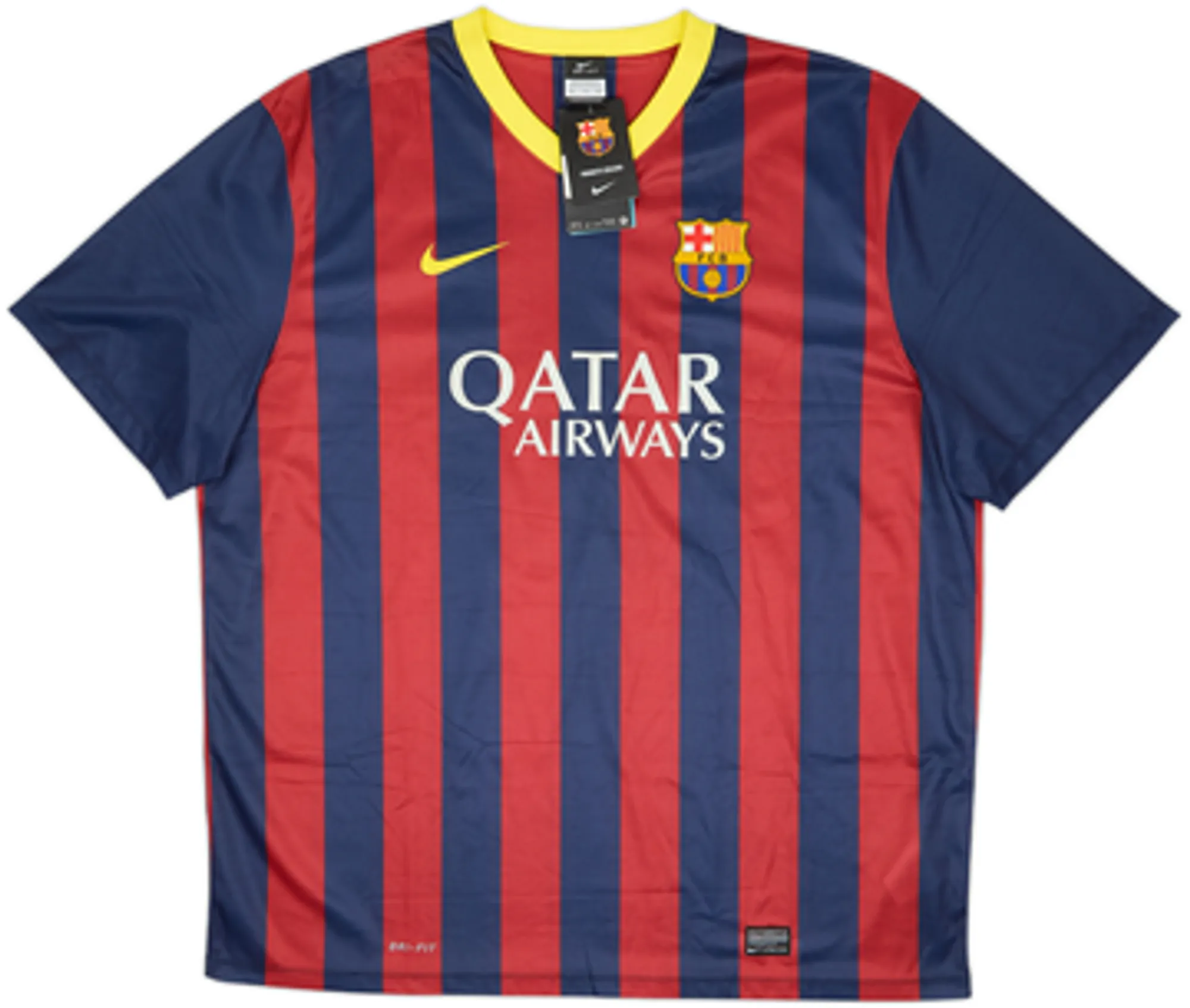 2013-14 Barcelona Basic Home Shirt Messi #10 (L)