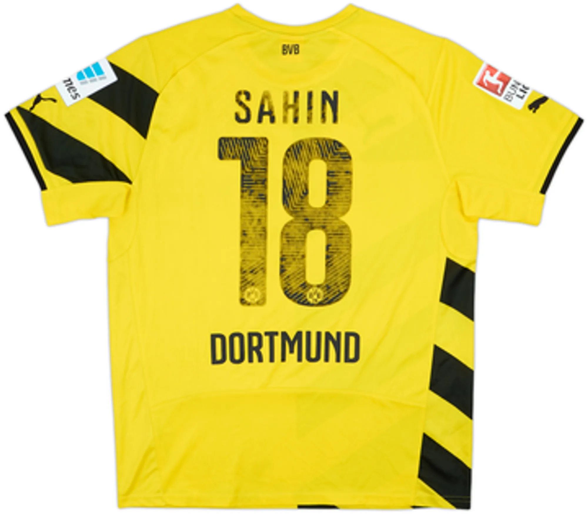 2014-15 Borussia Dortmund Home Shirt Sahin #18 - 4/10 - (L)